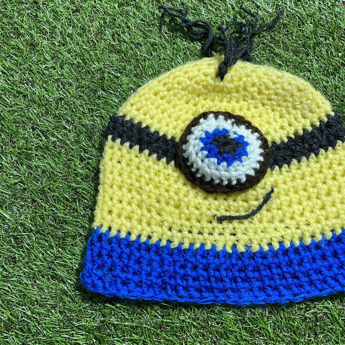 Vintage Vintage Minion Swag Alt Beanie Streetwear Hype American VTg Size ONE SIZE - 3 Thumbnail