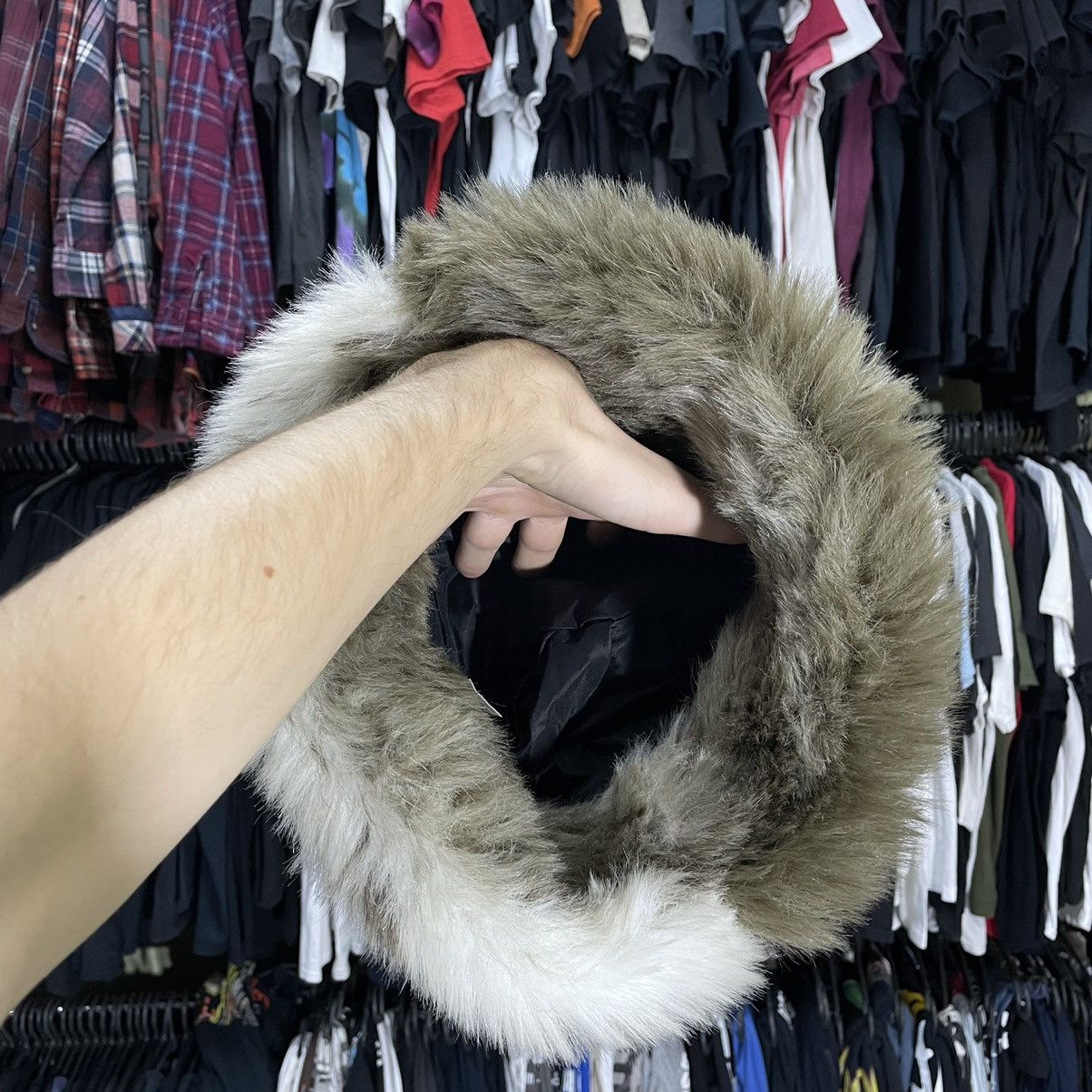 Vintage Vintage 90s Cream Mohair Fuzzy Bucket Hat Grunge Baggy OS Size ONE SIZE - 5 Thumbnail