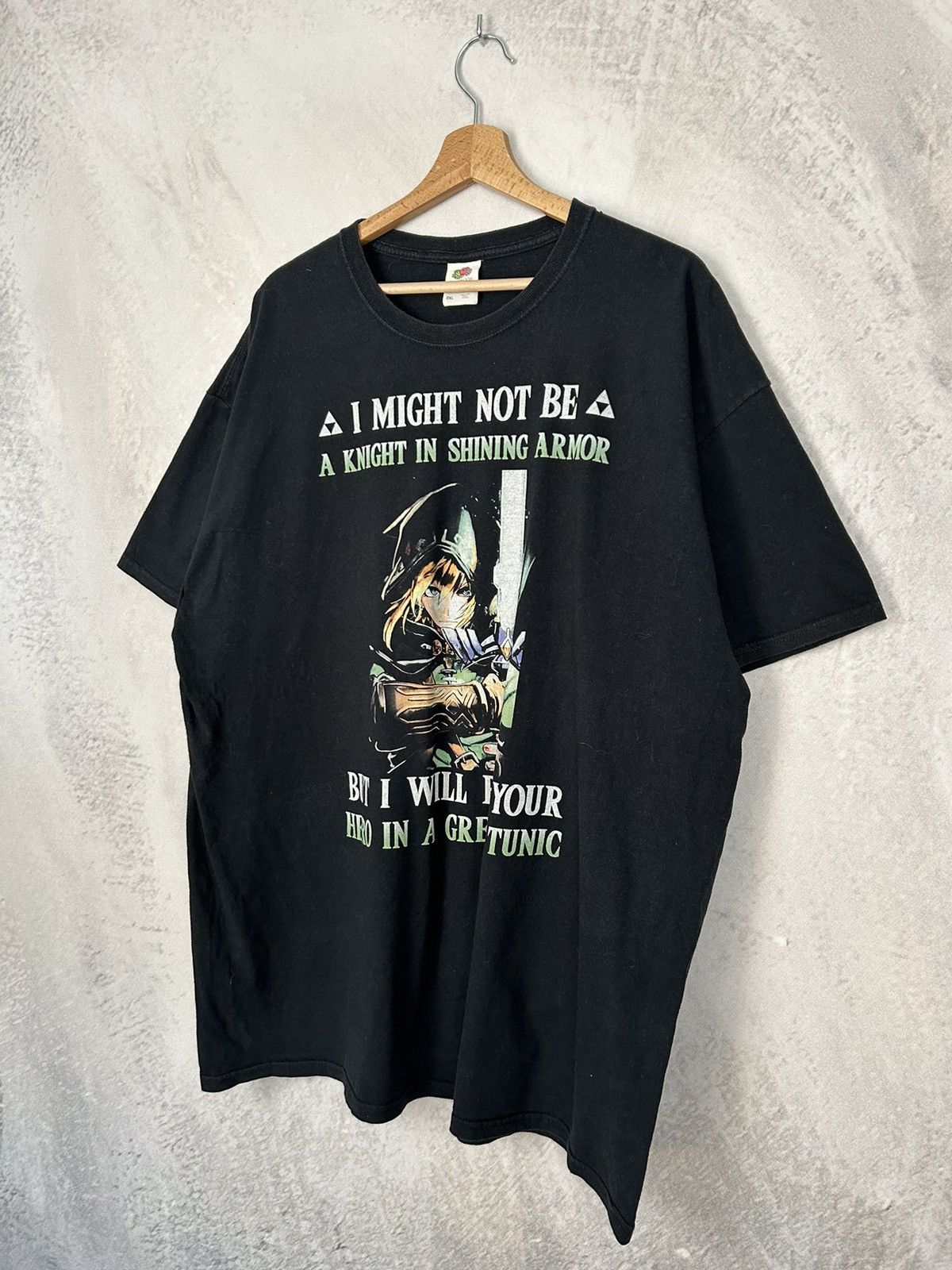 Anime Vintage The Legend Of Zelda Game Promo Anime Graphic Tee Size US XXL / EU 58 / 5 - 2 Thumbnail
