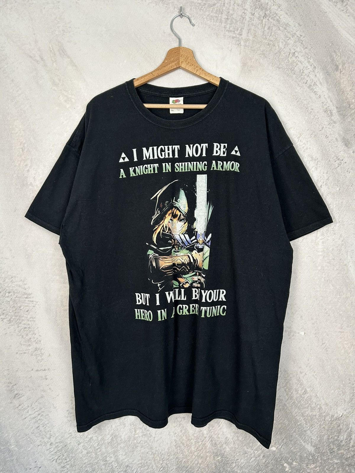 Anime Vintage The Legend Of Zelda Game Promo Anime Graphic Tee Size US XXL / EU 58 / 5 - 1 Thumbnail