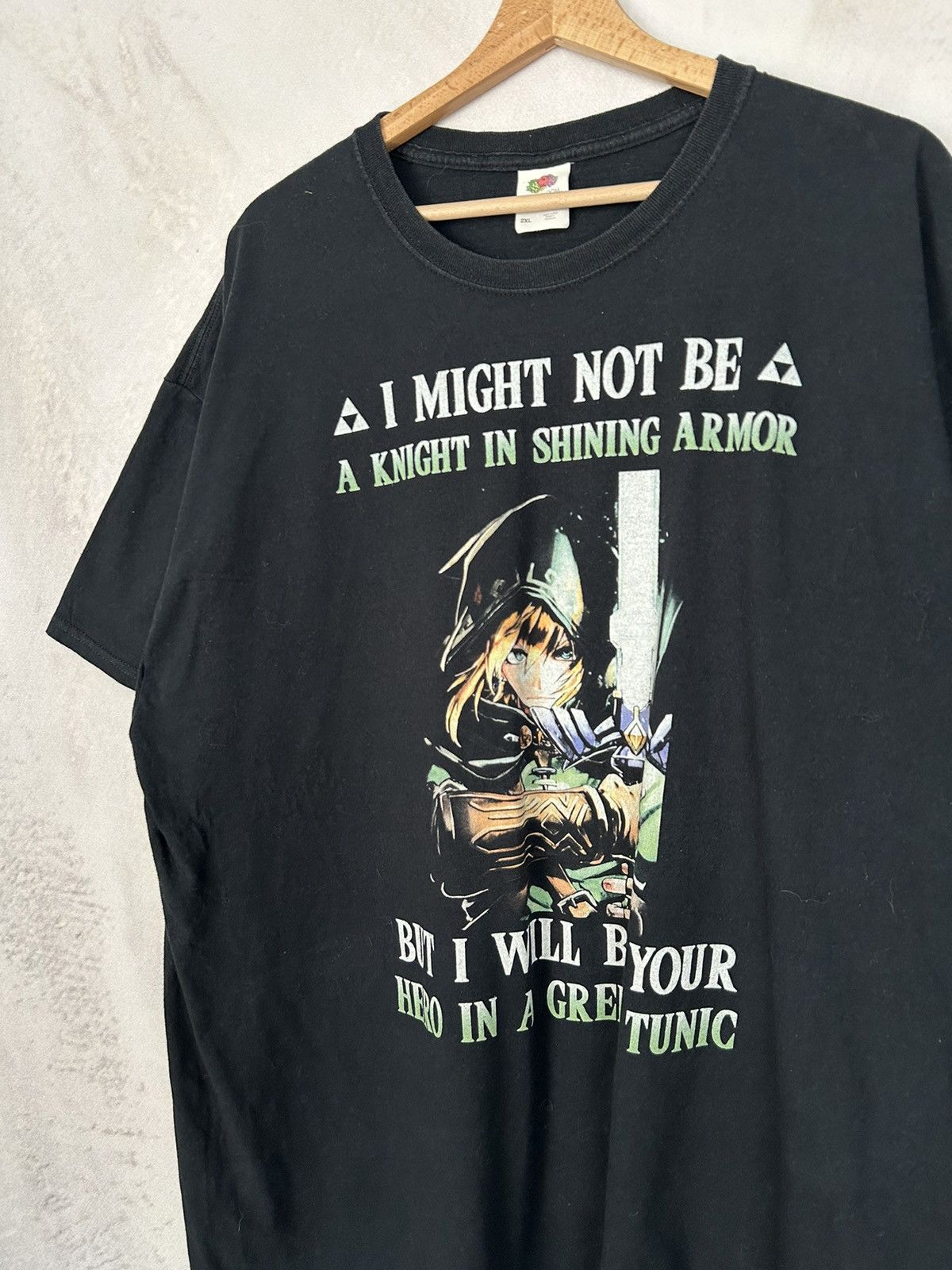 Anime Vintage The Legend Of Zelda Game Promo Anime Graphic Tee Size US XXL / EU 58 / 5 - 3 Thumbnail