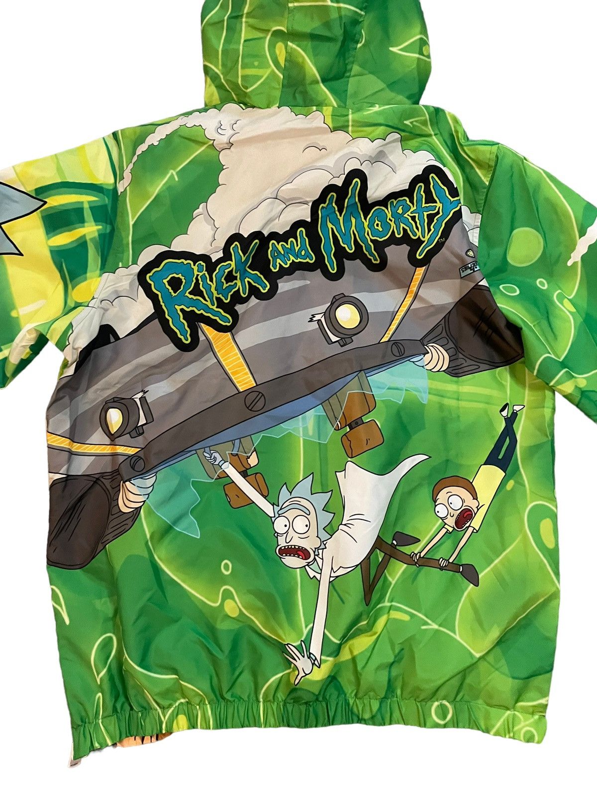 Cartoon Network × Members Only Rick and Morty Members Only Collab Pullover Hoodie Size M Size US M / EU 48-50 / 2 - 2 Thumbnail