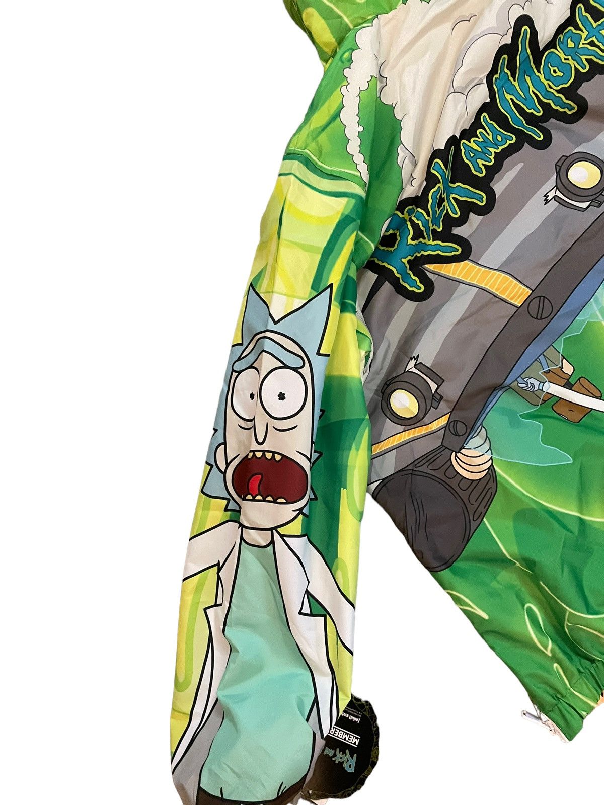 Cartoon Network × Members Only Rick and Morty Members Only Collab Pullover Hoodie Size M Size US M / EU 48-50 / 2 - 3 Thumbnail