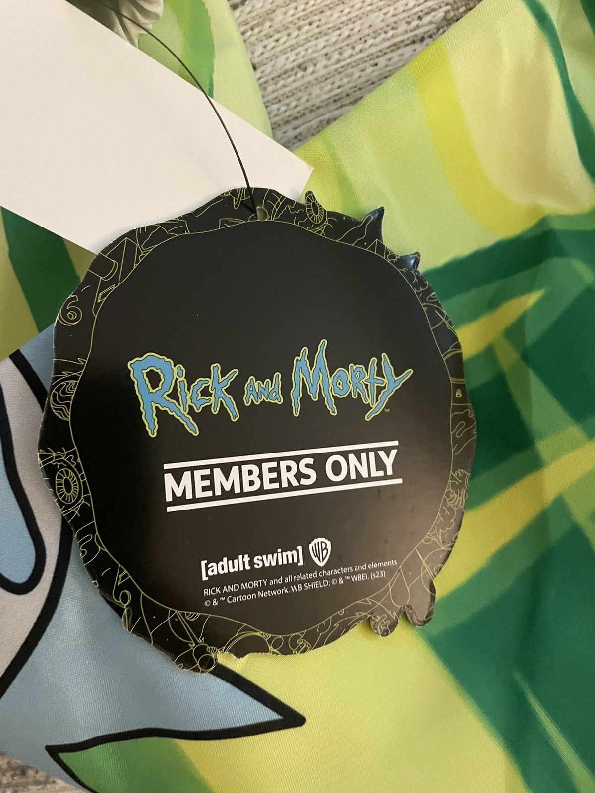 Cartoon Network × Members Only Rick and Morty Members Only Collab Pullover Hoodie Size M Size US M / EU 48-50 / 2 - 8 Thumbnail
