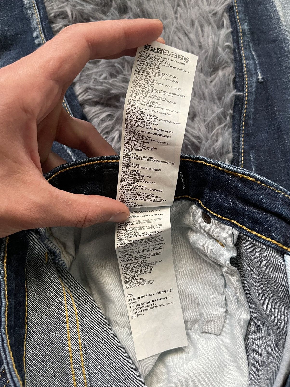 Dsquared2 Dsquared2 distressed Japanese style jeans Size US 36 / EU 52 - 10 Thumbnail