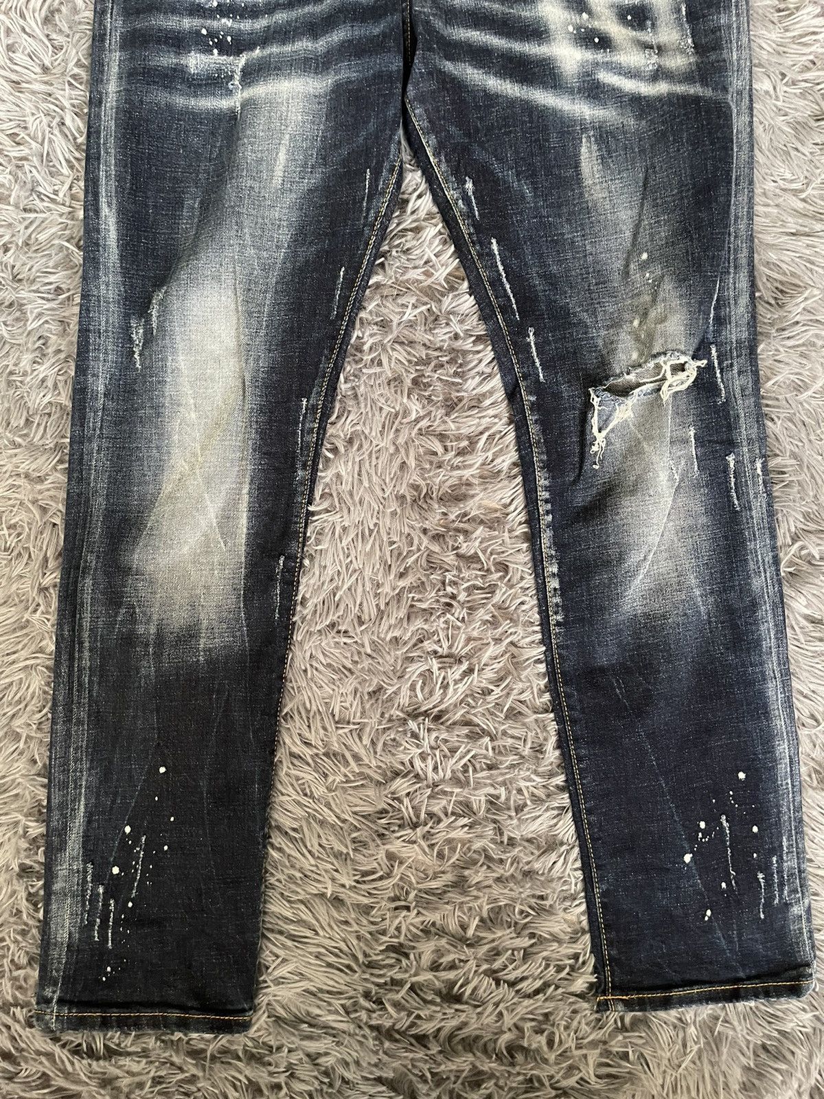 Dsquared2 Dsquared2 distressed Japanese style jeans Size US 36 / EU 52 - 4 Thumbnail