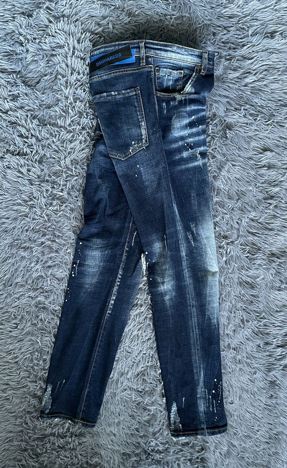 Dsquared2 Dsquared2 distressed Japanese style jeans Size US 36 / EU 52 - 2 Thumbnail