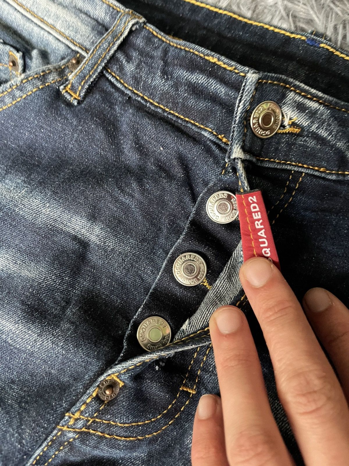 Dsquared2 Dsquared2 distressed Japanese style jeans Size US 36 / EU 52 - 7 Thumbnail