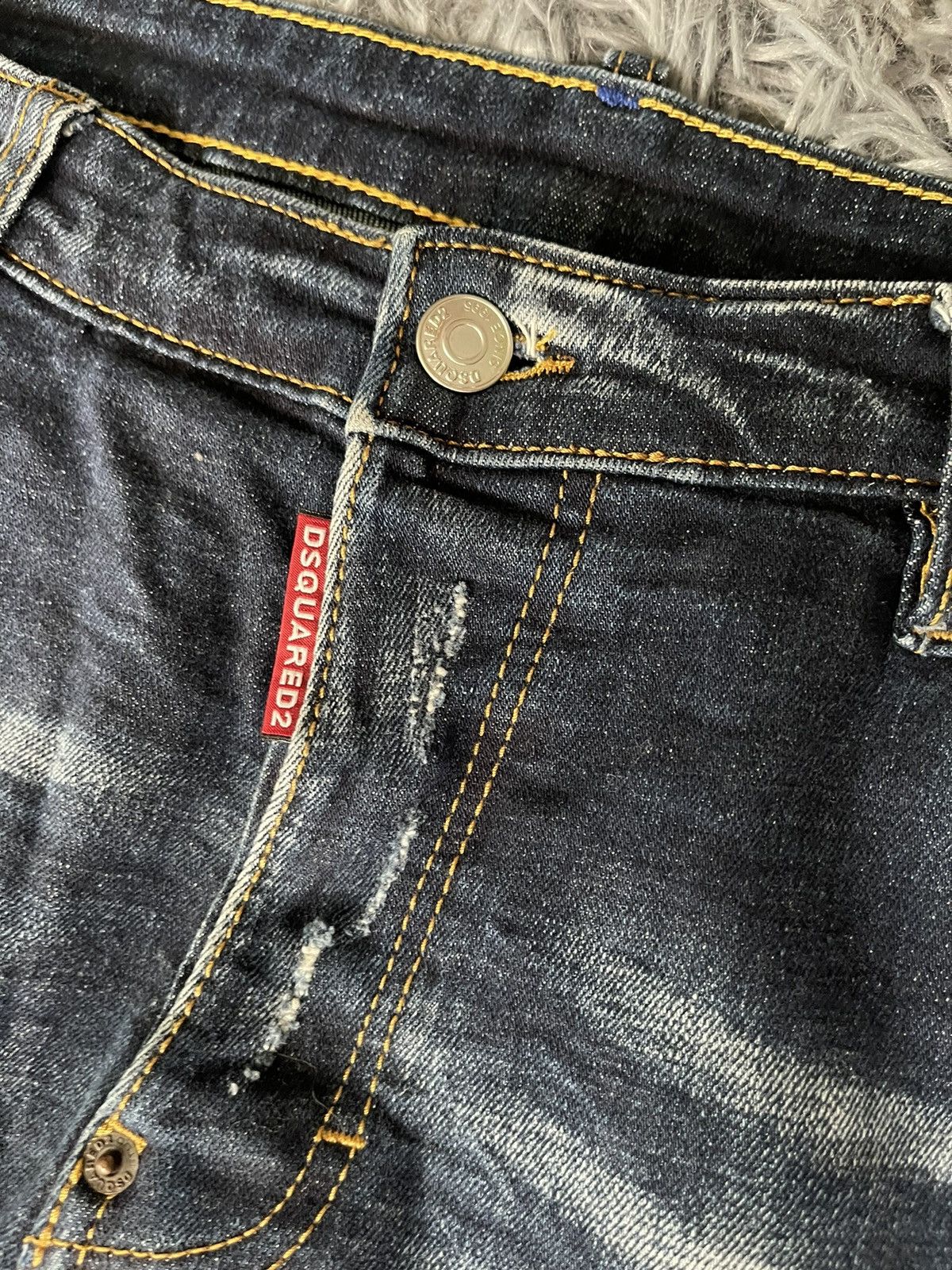 Dsquared2 Dsquared2 distressed Japanese style jeans Size US 36 / EU 52 - 6 Thumbnail