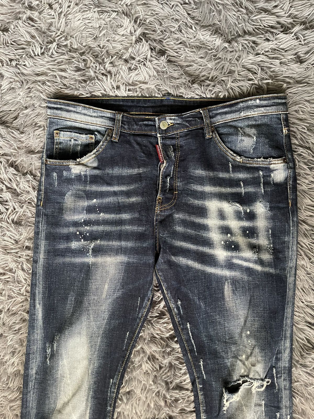 Dsquared2 Dsquared2 distressed Japanese style jeans Size US 36 / EU 52 - 5 Thumbnail