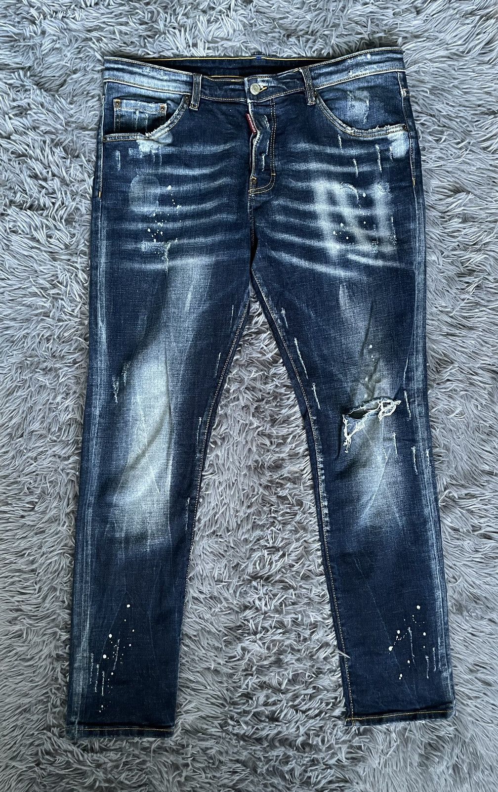 Dsquared2 Dsquared2 distressed Japanese style jeans Size US 36 / EU 52 - 1 Thumbnail