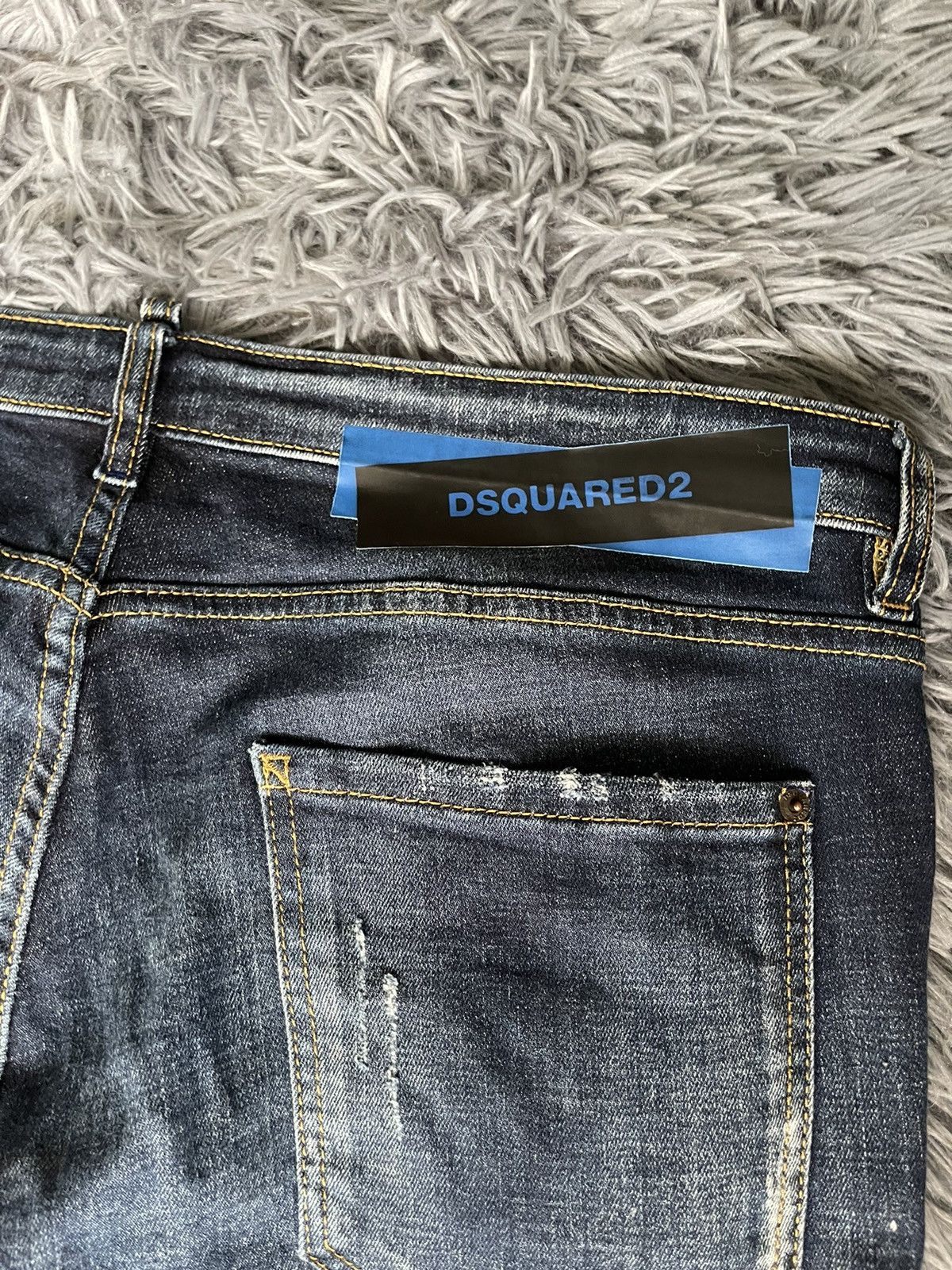 Dsquared2 Dsquared2 distressed Japanese style jeans Size US 36 / EU 52 - 13 Thumbnail