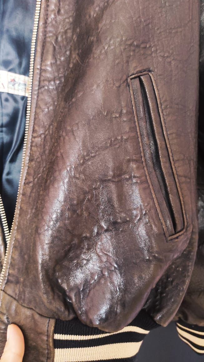 Vintage Dakota American Spirit Baseball Leather Varsity Jacket SZ M Size US M / EU 48-50 / 2 - 12 Thumbnail