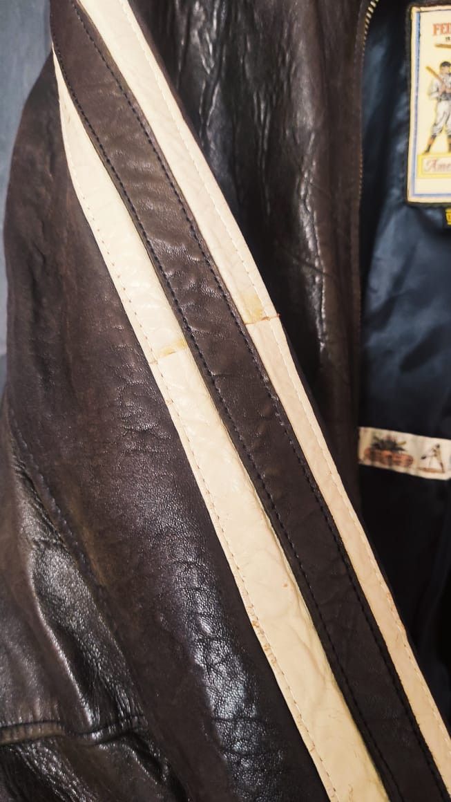 Vintage Dakota American Spirit Baseball Leather Varsity Jacket SZ M Size US M / EU 48-50 / 2 - 10 Thumbnail