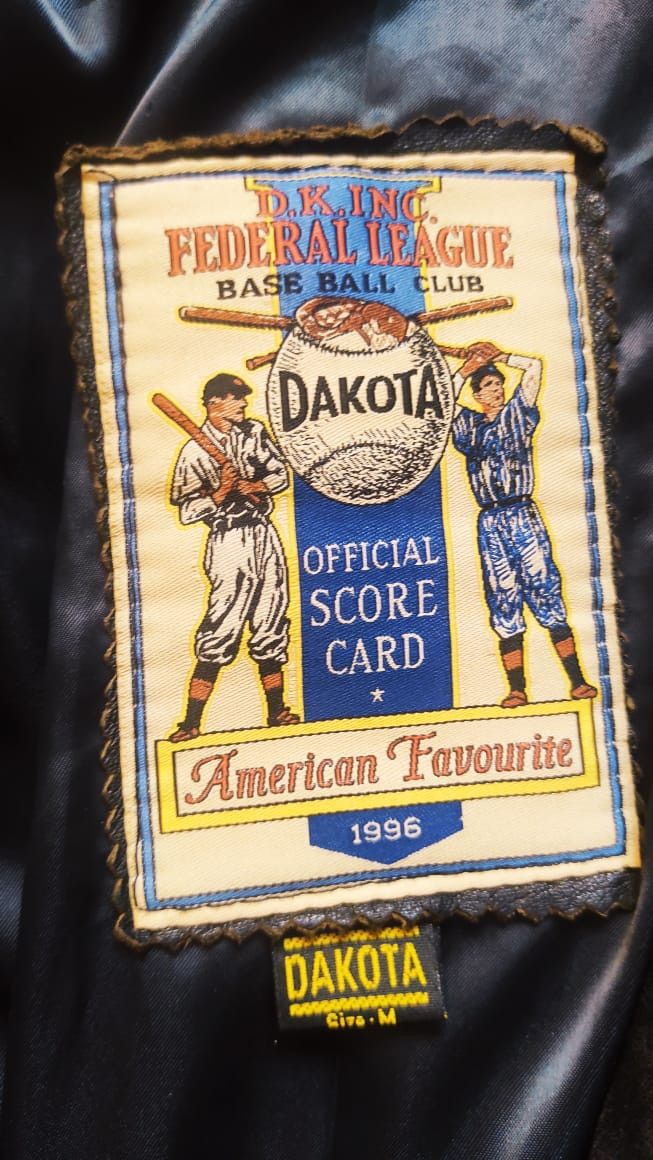 Vintage Dakota American Spirit Baseball Leather Varsity Jacket SZ M Size US M / EU 48-50 / 2 - 22 Thumbnail