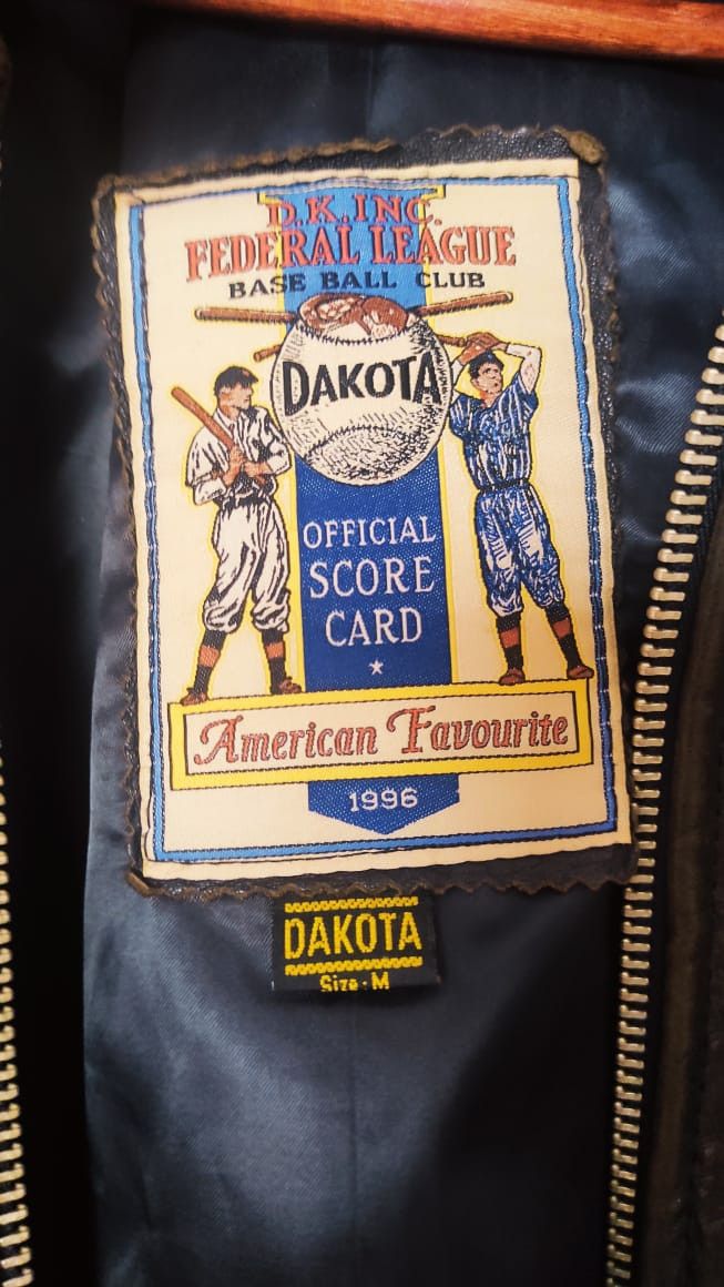 Vintage Dakota American Spirit Baseball Leather Varsity Jacket SZ M Size US M / EU 48-50 / 2 - 19 Thumbnail
