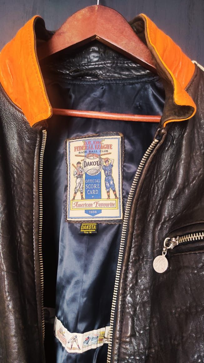 Vintage Dakota American Spirit Baseball Leather Varsity Jacket SZ M Size US M / EU 48-50 / 2 - 23 Thumbnail