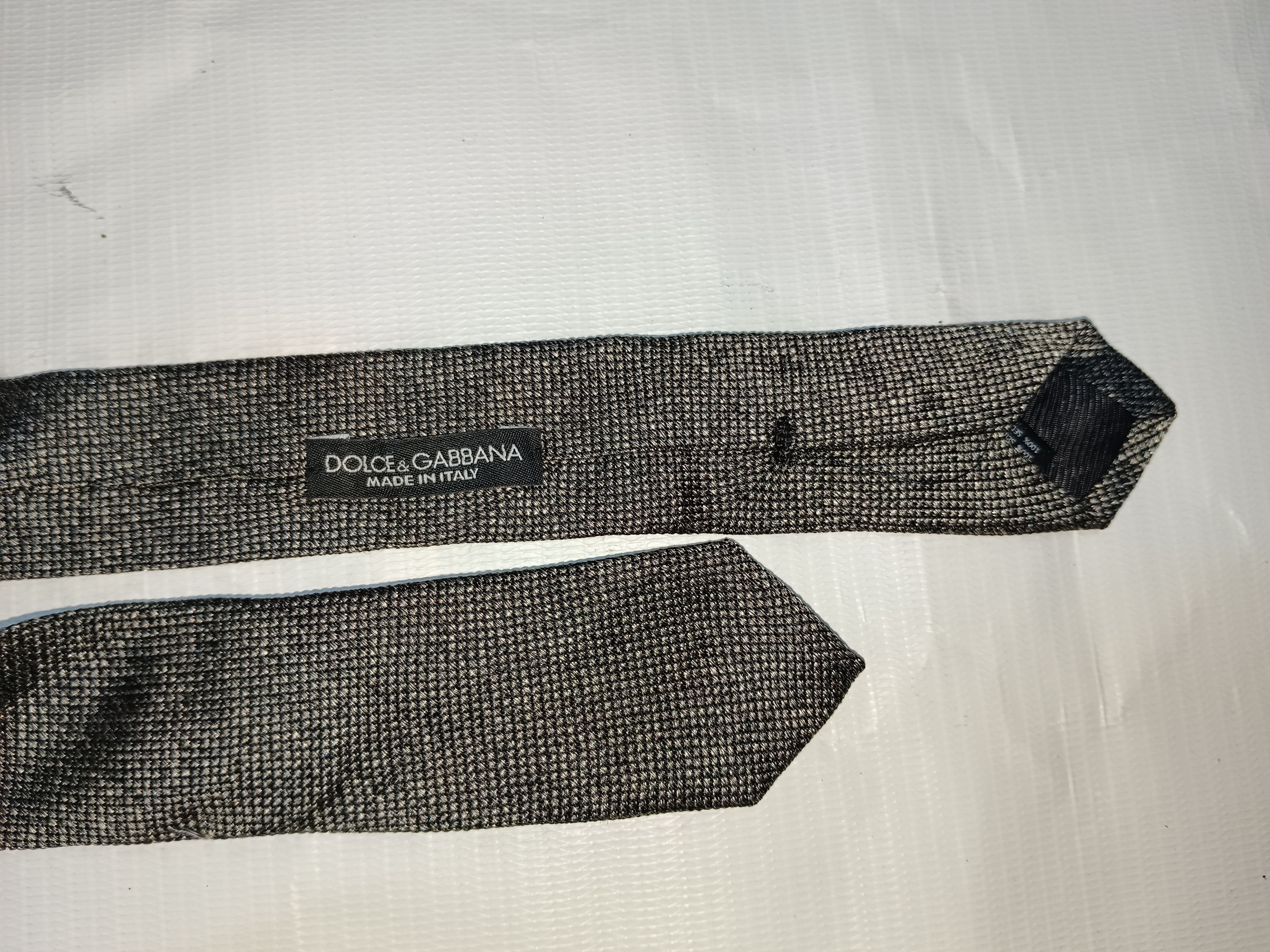 Dolce & Gabbana Vintage Dolce and Gabbana Skinny Tie Size ONE SIZE - 6 Thumbnail