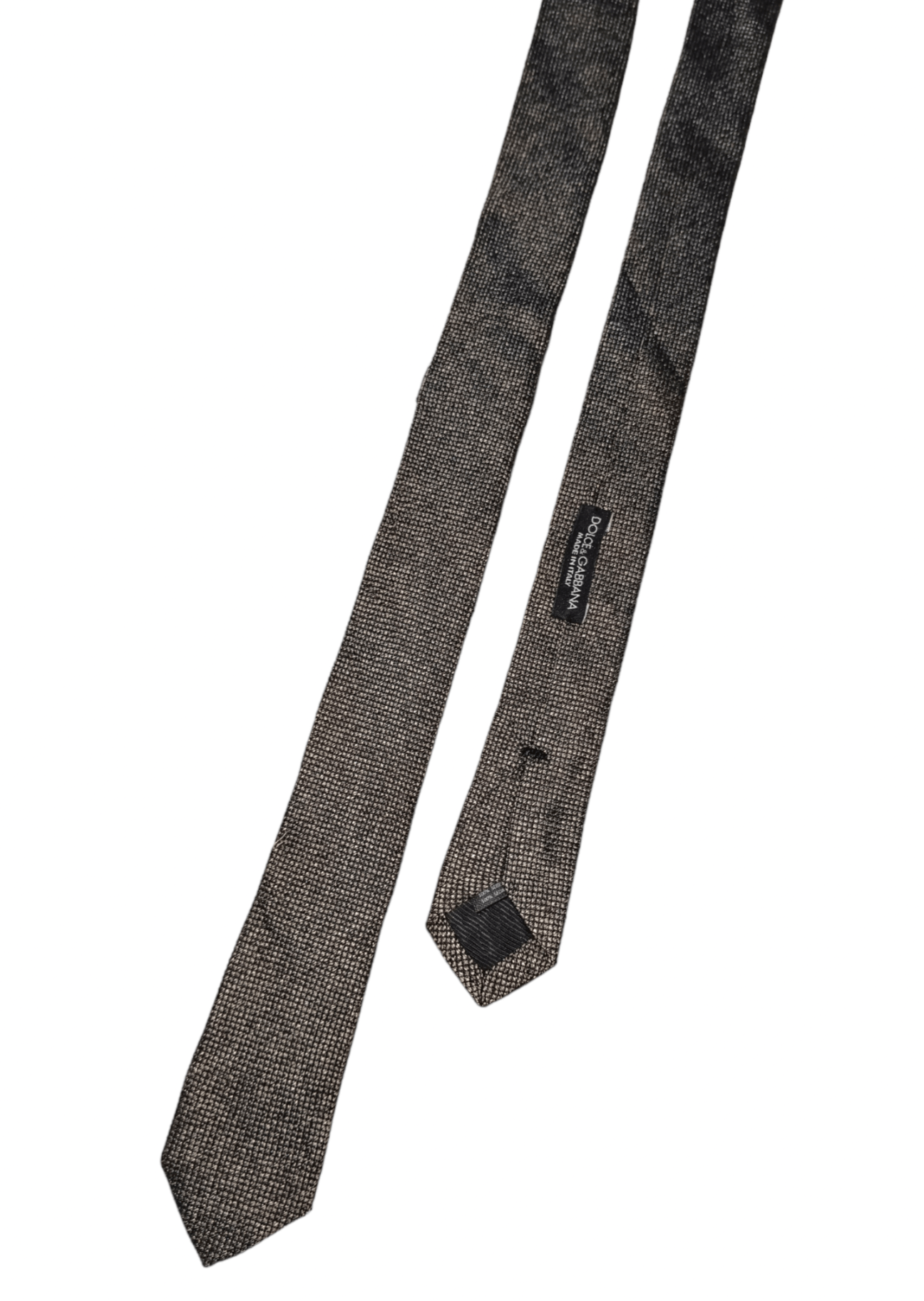 Dolce & Gabbana Vintage Dolce and Gabbana Skinny Tie Size ONE SIZE - 1 Thumbnail