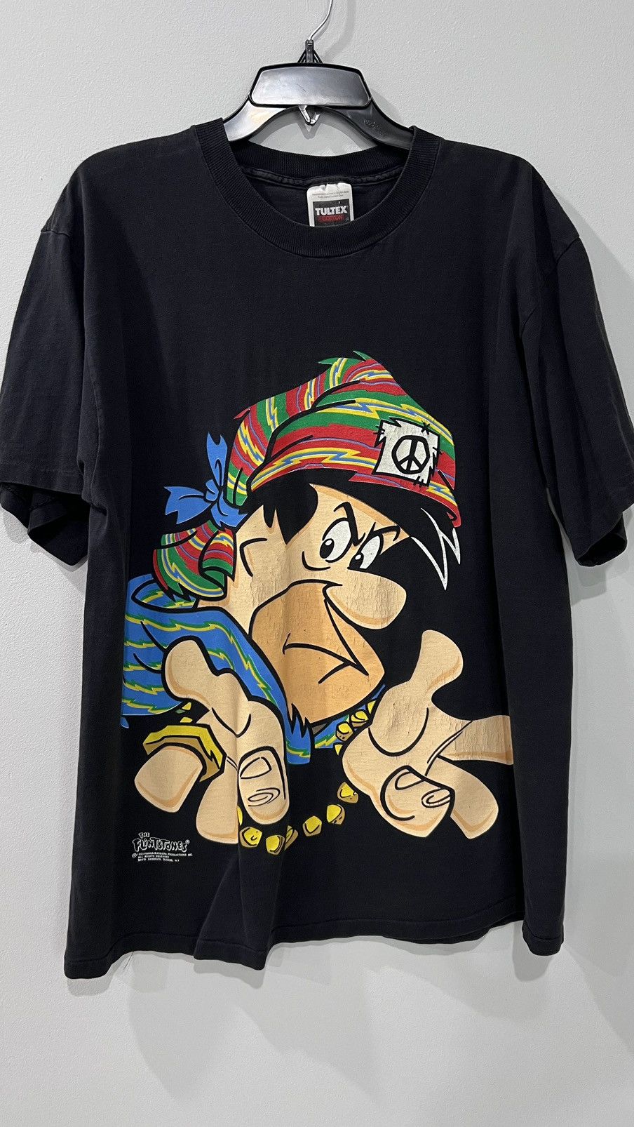 Vintage 1993 The Flintstones - Peter Dabba Dabba Doo - Size XL Size US XL / EU 56 / 4 - 1 Thumbnail