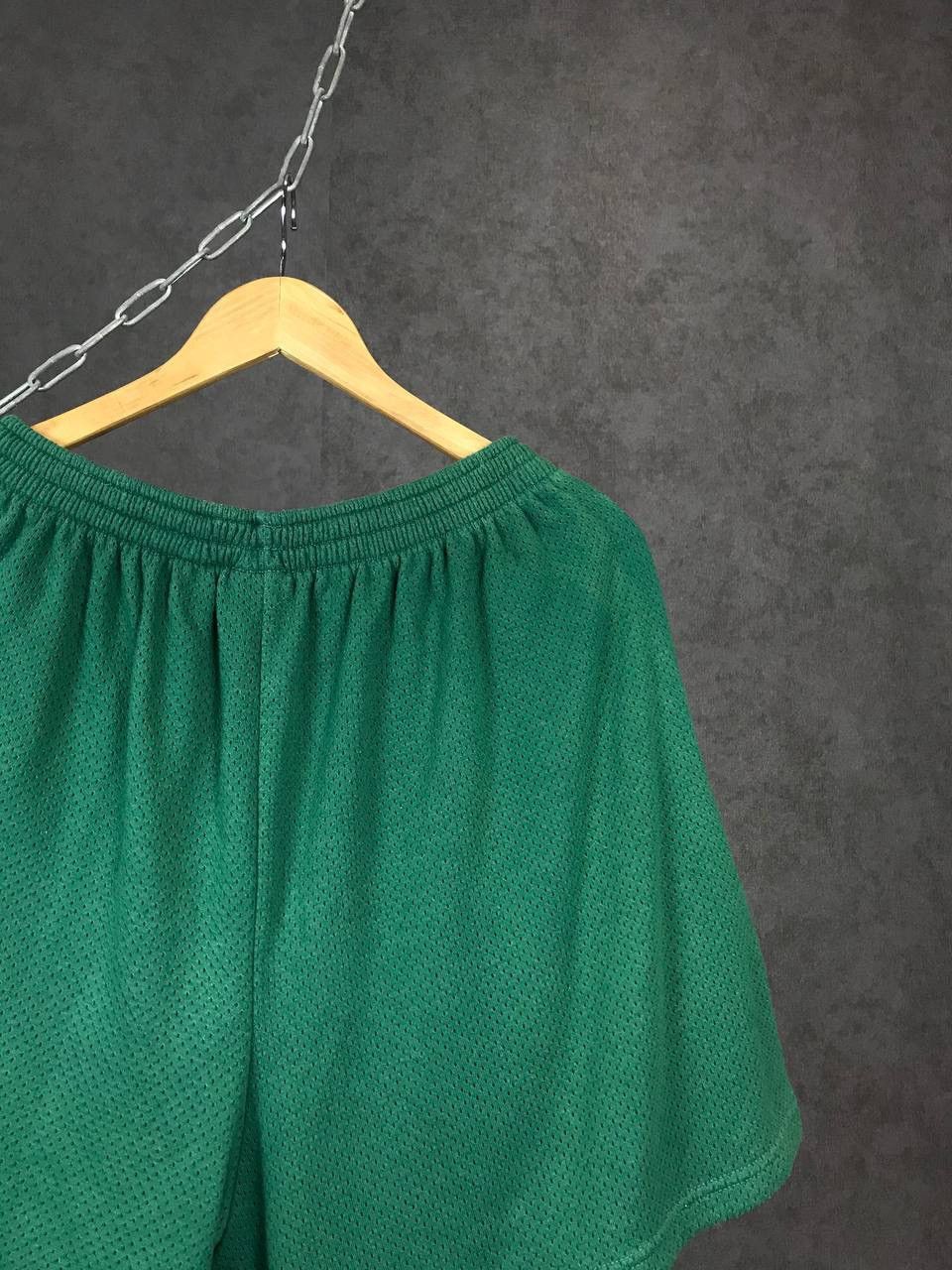 Vintage Nike swoosh streetwear vintage green shorts Size US 34 / EU 50 - 7 Thumbnail