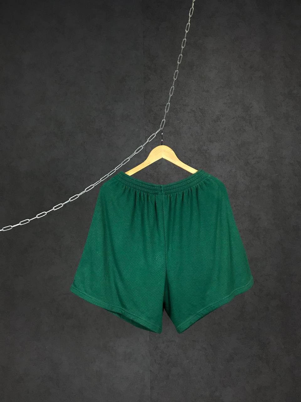 Vintage Nike swoosh streetwear vintage green shorts Size US 34 / EU 50 - 6 Thumbnail