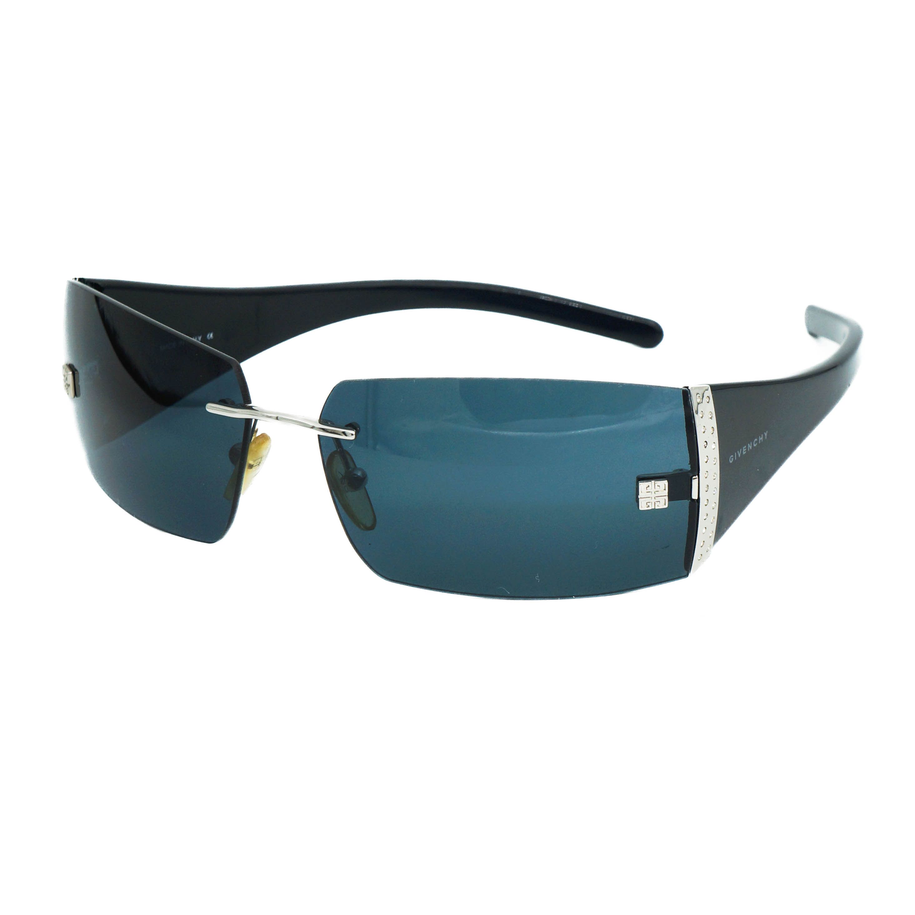 image of Givenchy Sgv 095S Black Sunglasses Vintage 00S, Men's