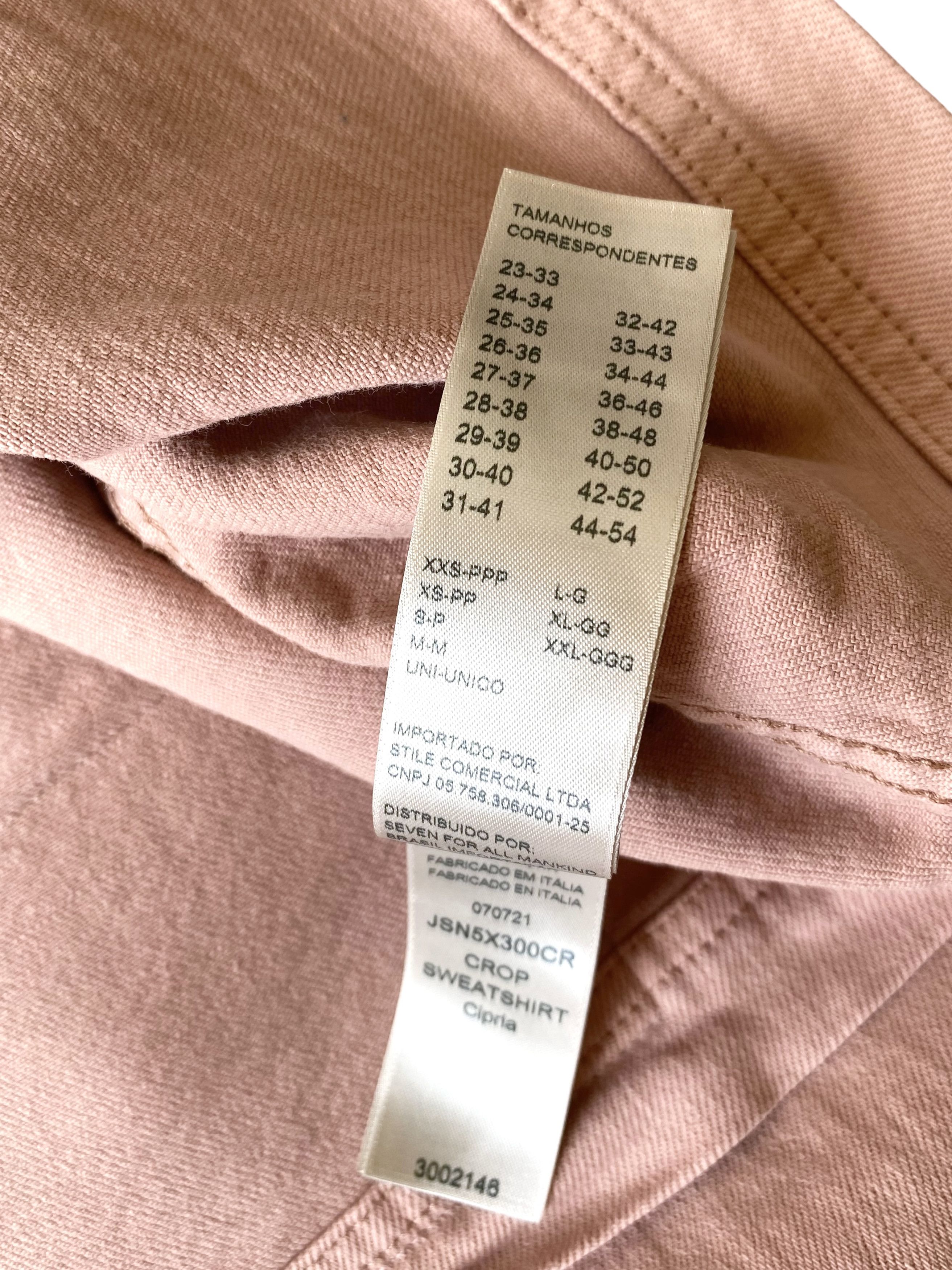 N21 N21 Cropped Hooded Sweatshirt (OS) Size ONE SIZE - 6 Thumbnail