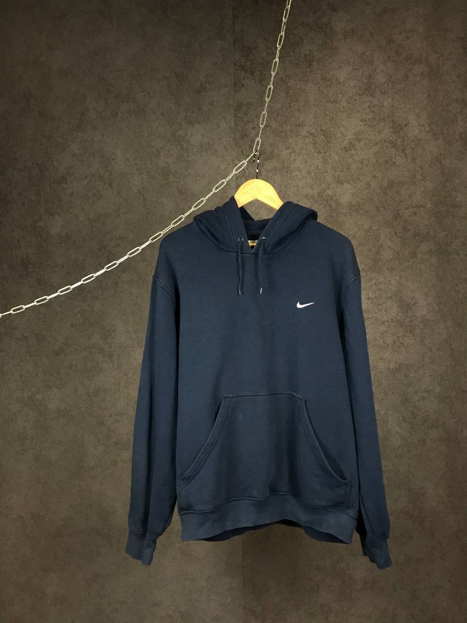 Nike × Vintage Nike swoosh streetwear vintage hoodie Size US L / EU 52-54 / 3 - 1 Thumbnail