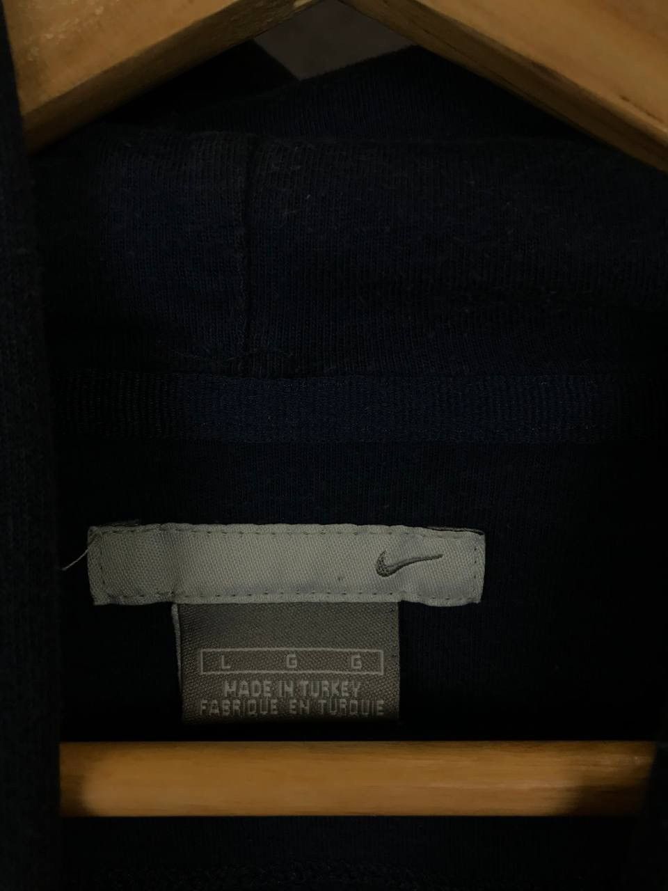 Nike × Vintage Nike swoosh streetwear vintage hoodie Size US L / EU 52-54 / 3 - 3 Thumbnail