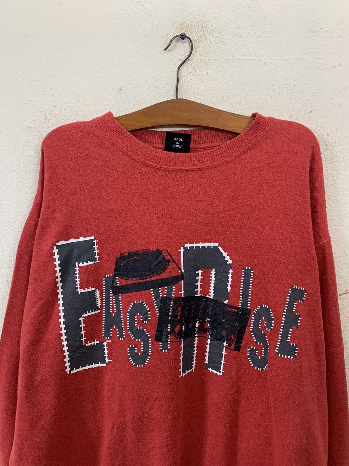 Japanese Brand Easy Rise Spellout Big Logo Sweatshirt Size US XXL / EU 58 / 5 - 4 Thumbnail