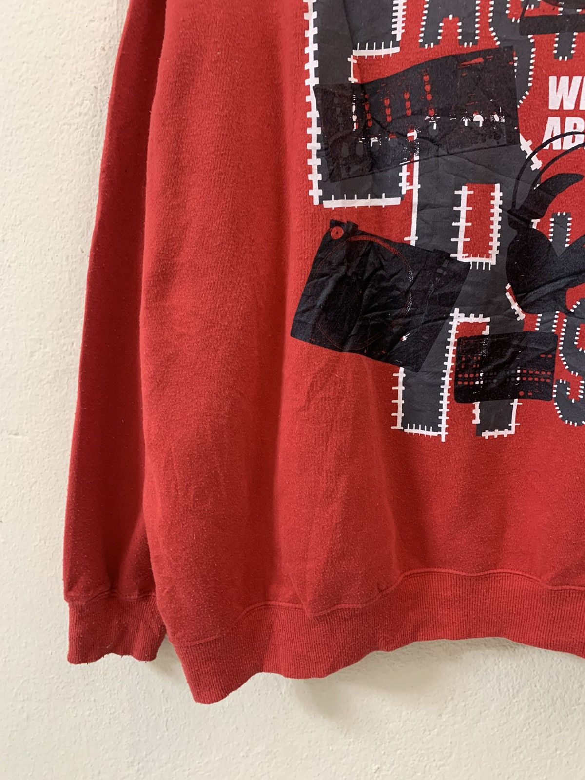 Japanese Brand Easy Rise Spellout Big Logo Sweatshirt Size US XXL / EU 58 / 5 - 10 Thumbnail
