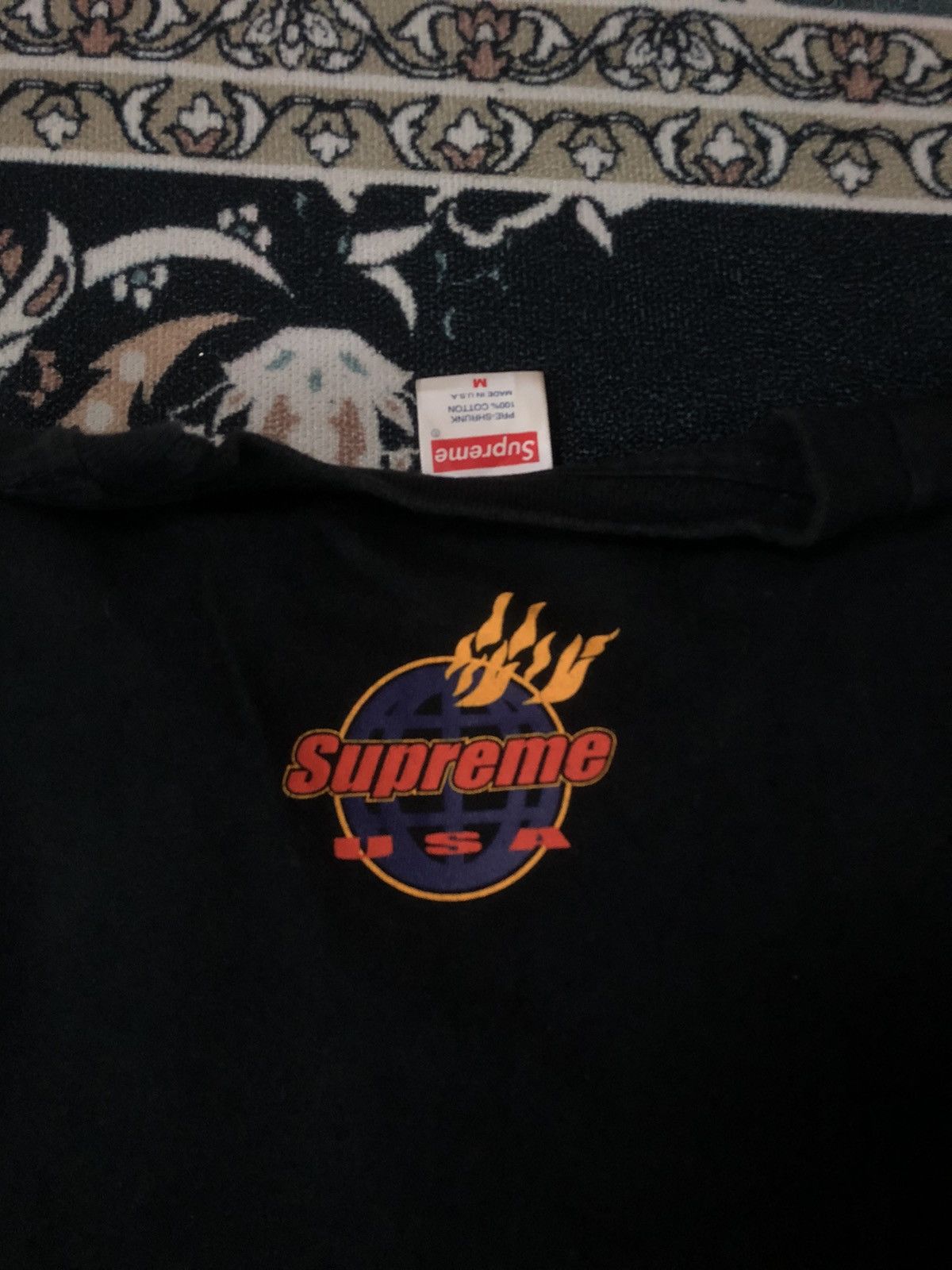 Supreme × Vintage Supreme fireball shirt Size US M / EU 48-50 / 2 - 5 Thumbnail