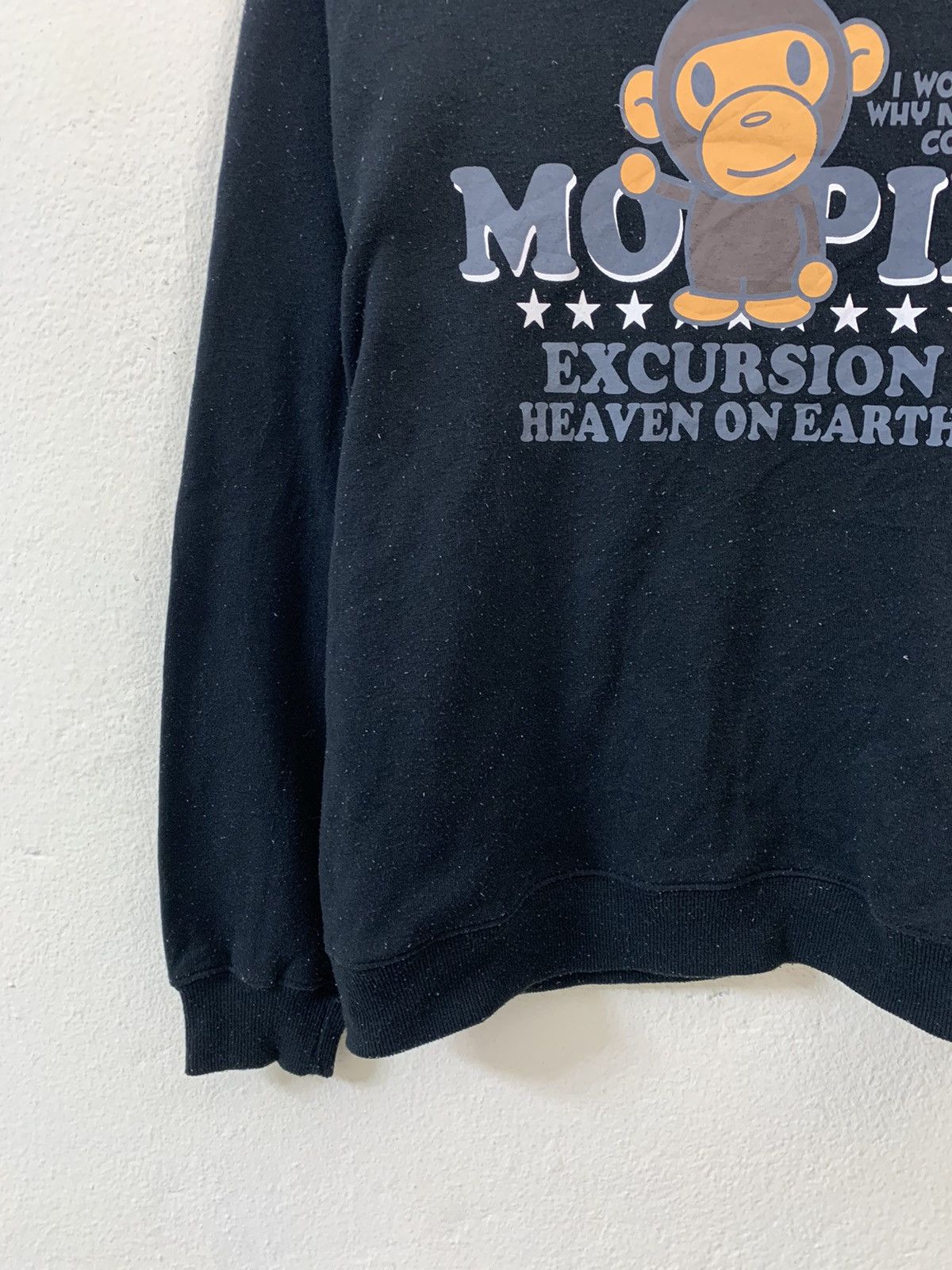 Japanese Brand I Love Moppie Big Logo Sweatshirt Size US M / EU 48-50 / 2 - 3 Thumbnail