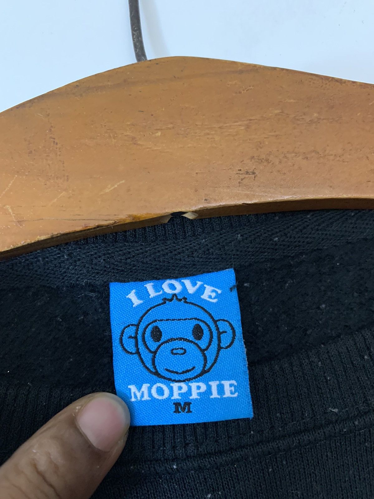 Japanese Brand I Love Moppie Big Logo Sweatshirt Size US M / EU 48-50 / 2 - 5 Thumbnail