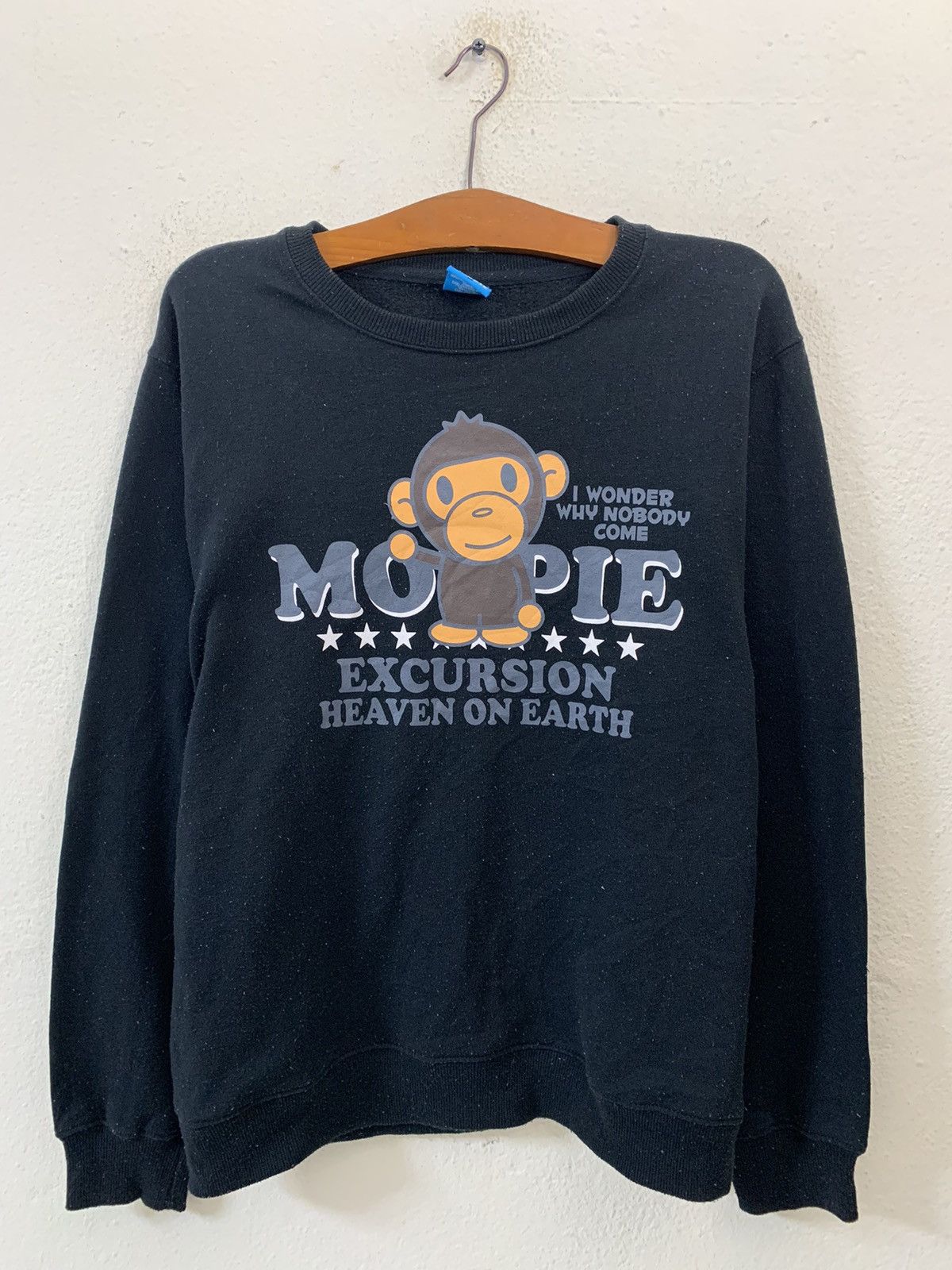 Japanese Brand I Love Moppie Big Logo Sweatshirt Size US M / EU 48-50 / 2 - 1 Thumbnail