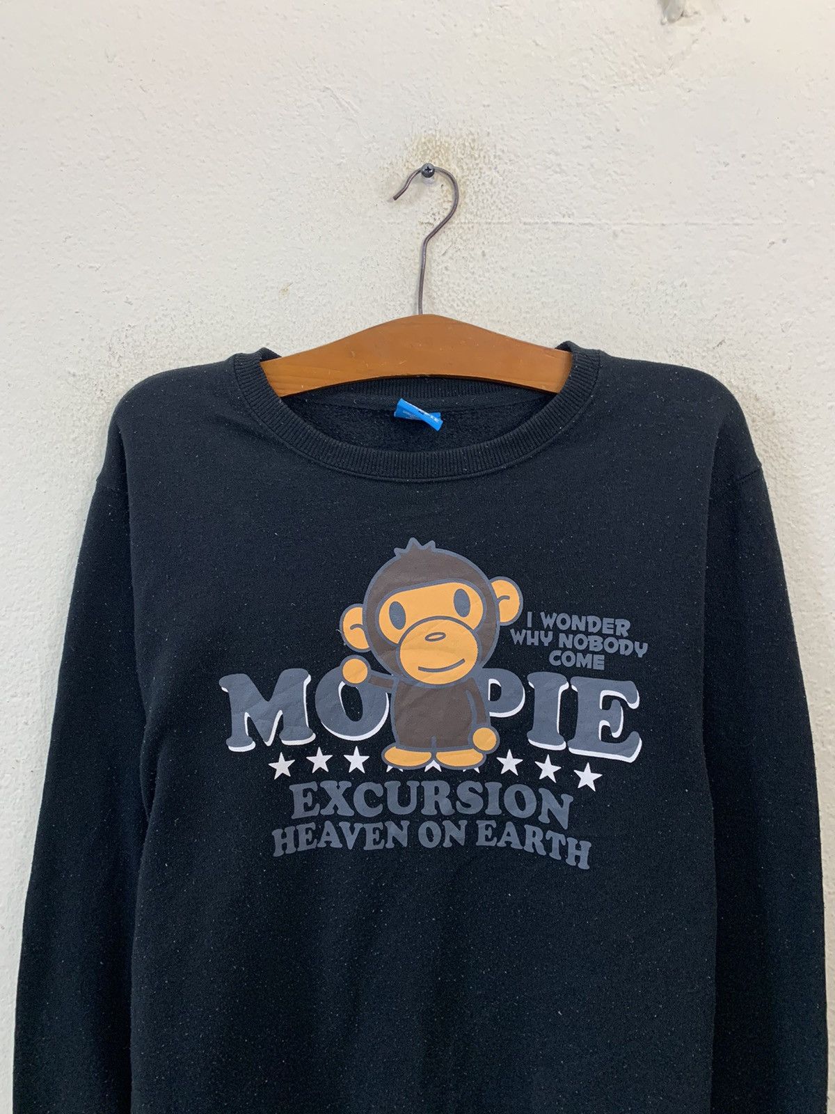 Japanese Brand I Love Moppie Big Logo Sweatshirt Size US M / EU 48-50 / 2 - 4 Thumbnail
