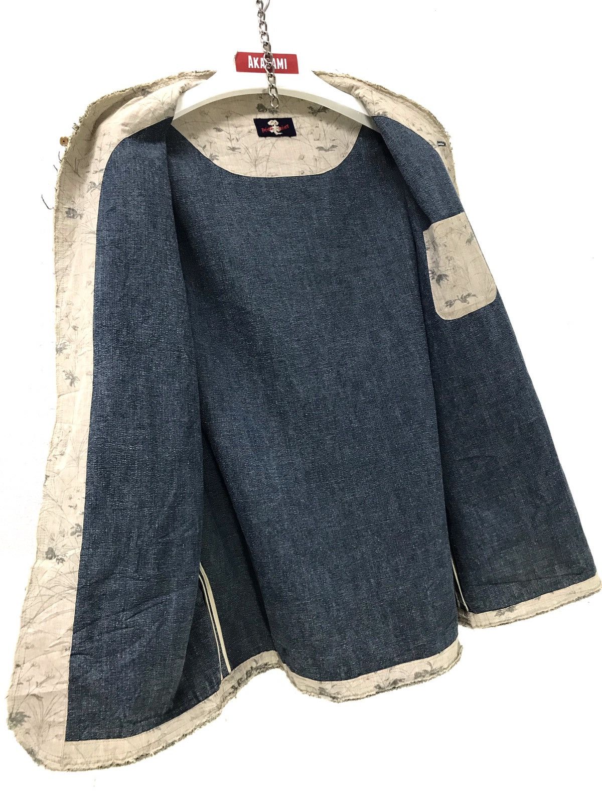 Japanese Brand Made in Japan Pallas Palace Denim Jacket Bamboo Button 17🟩 Size US S / EU 44-46 / 1 - 6 Thumbnail