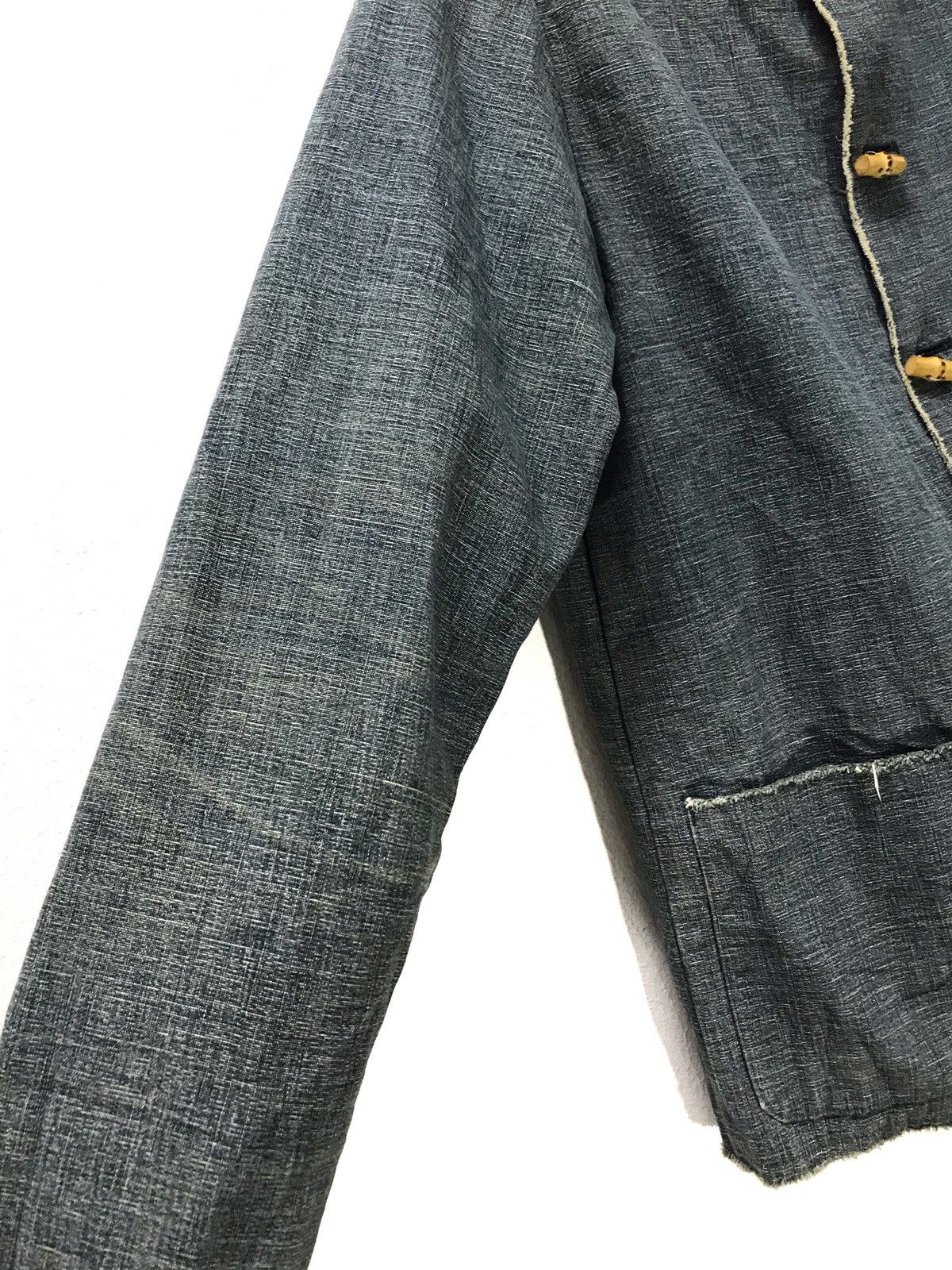 Japanese Brand Made in Japan Pallas Palace Denim Jacket Bamboo Button 17🟩 Size US S / EU 44-46 / 1 - 3 Thumbnail