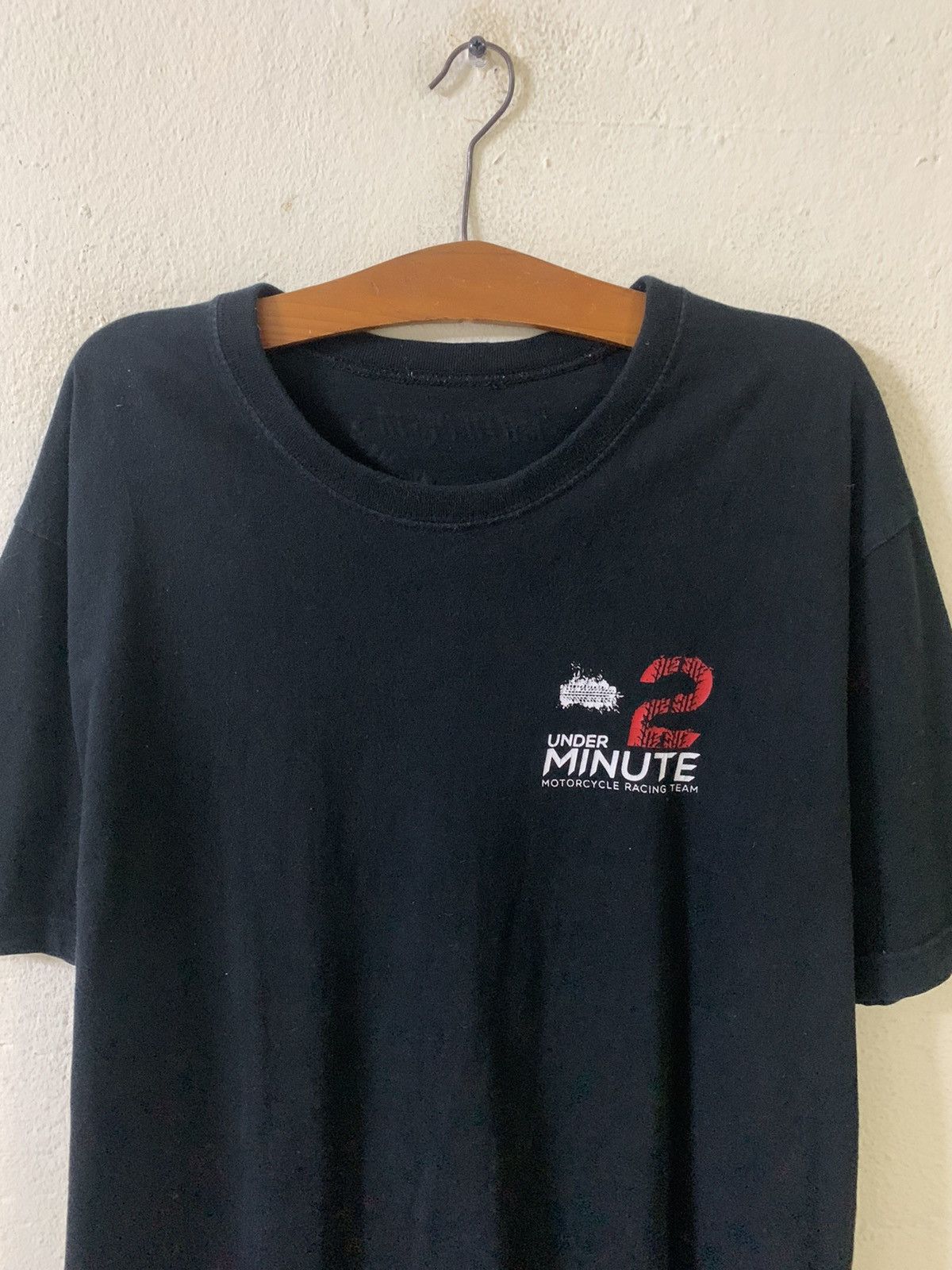Sports Specialties Under 2 Minute Motorcycle Racing Team Tshirt Size US L / EU 52-54 / 3 - 8 Thumbnail