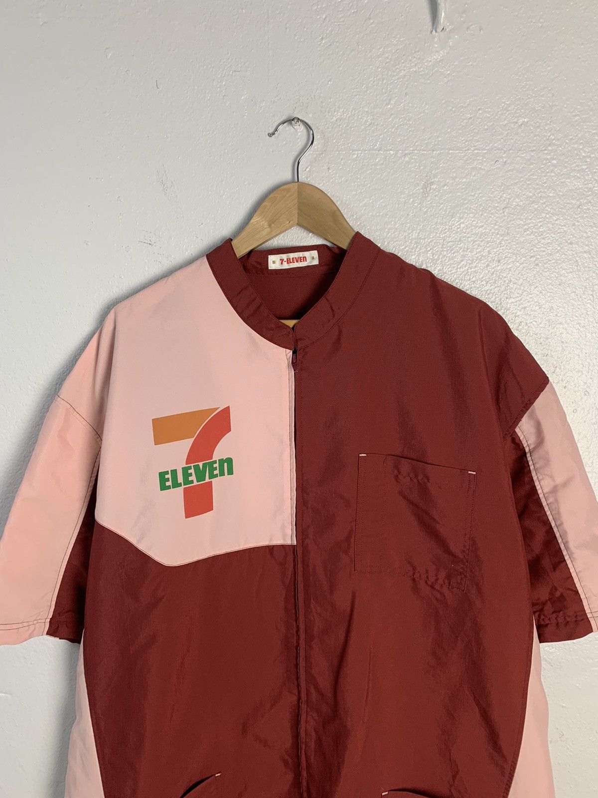 Japanese Brand 7 Eleven Zipper Shirt Size US XXL / EU 58 / 5 - 4 Thumbnail
