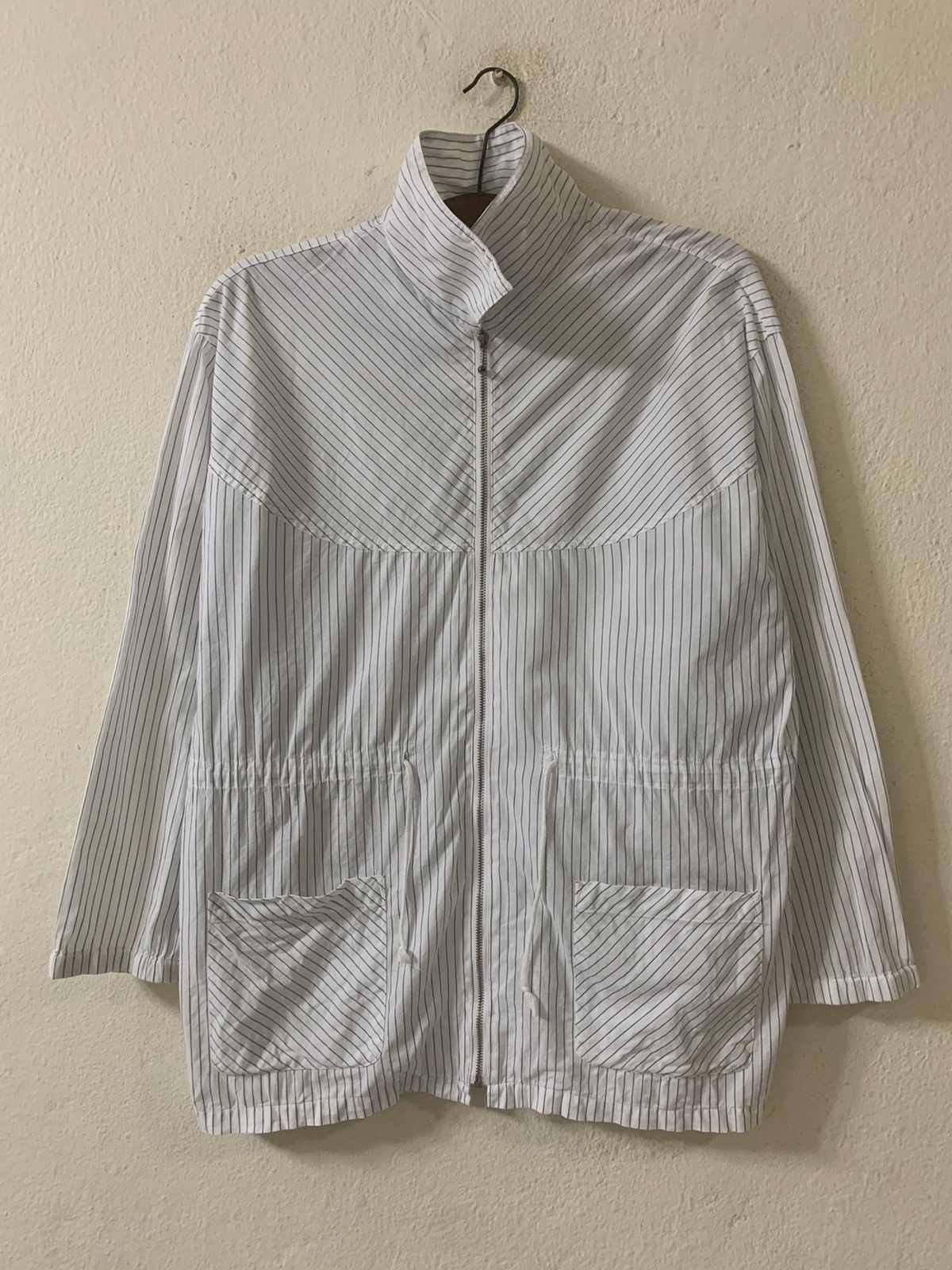 Japanese Brand Gianni Valentino Zipper Shirt Size US M / EU 48-50 / 2 - 1 Thumbnail