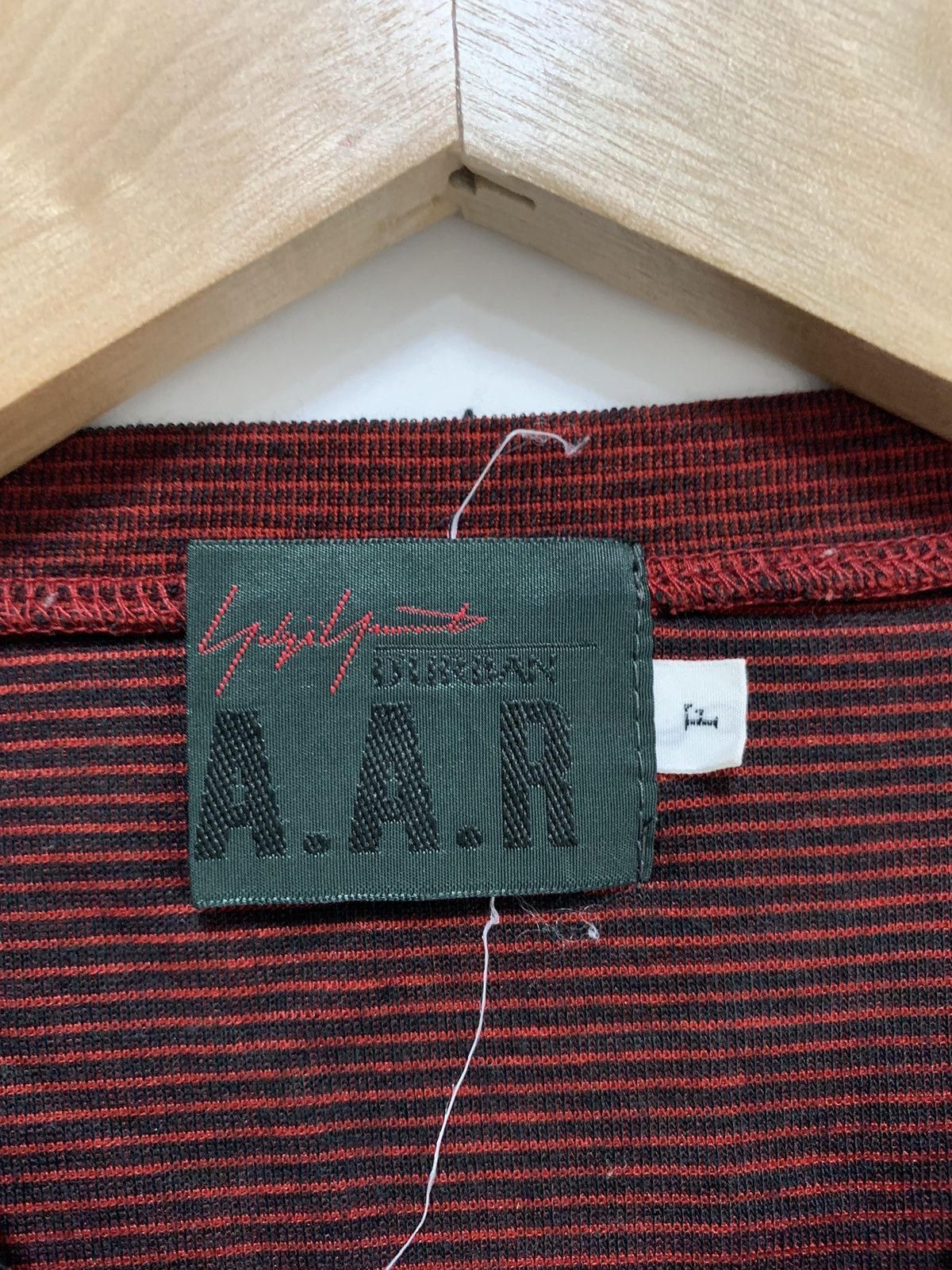 Yohji Yamamoto Yohji Yamamoto AAR Durban Stripe Tee Size US S / EU 44-46 / 1 - 5 Thumbnail