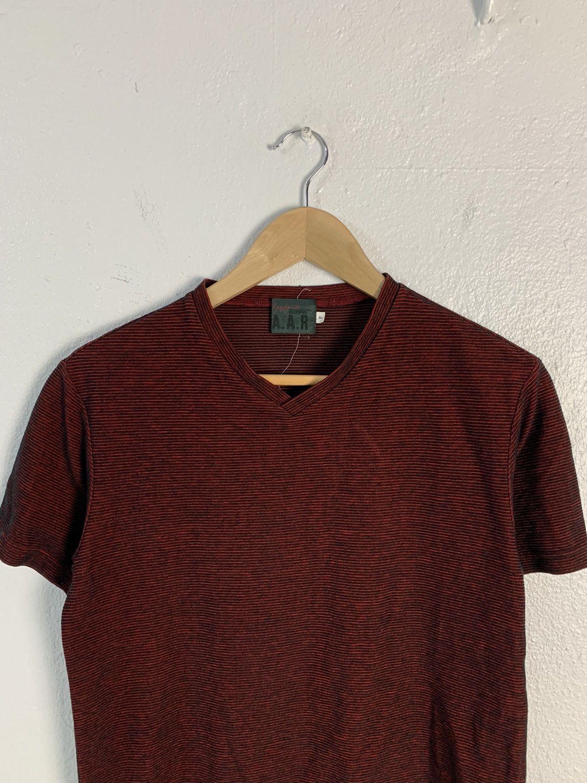 Yohji Yamamoto Yohji Yamamoto AAR Durban Stripe Tee Size US S / EU 44-46 / 1 - 4 Thumbnail