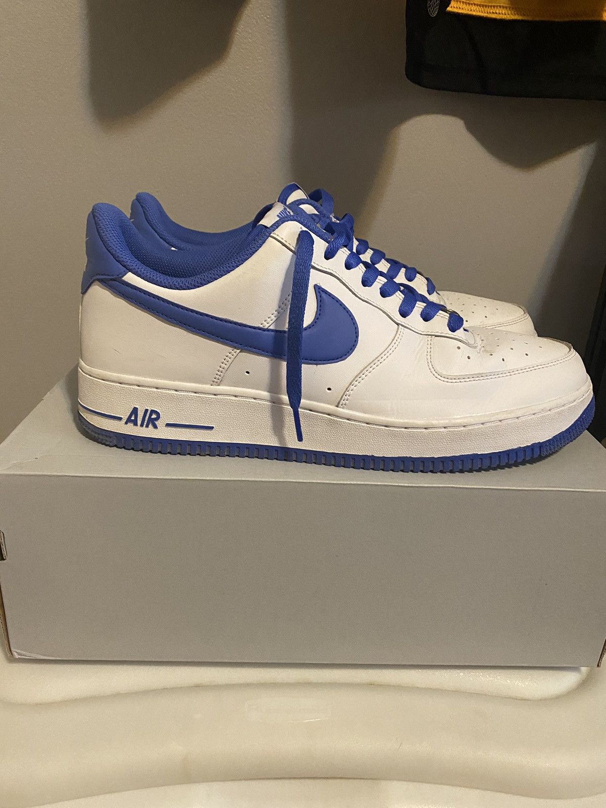 air force 1 07 white blue