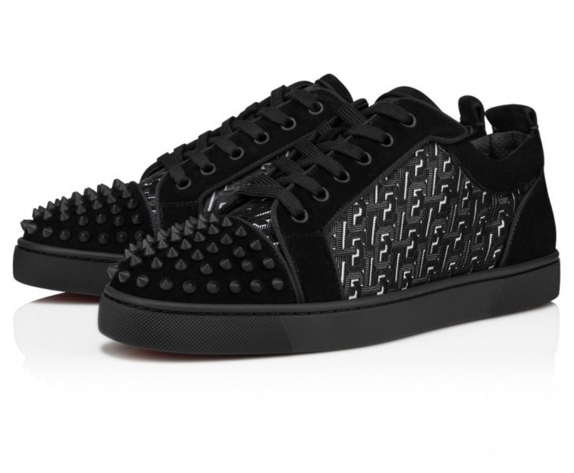 Louboutin met spikes best sale