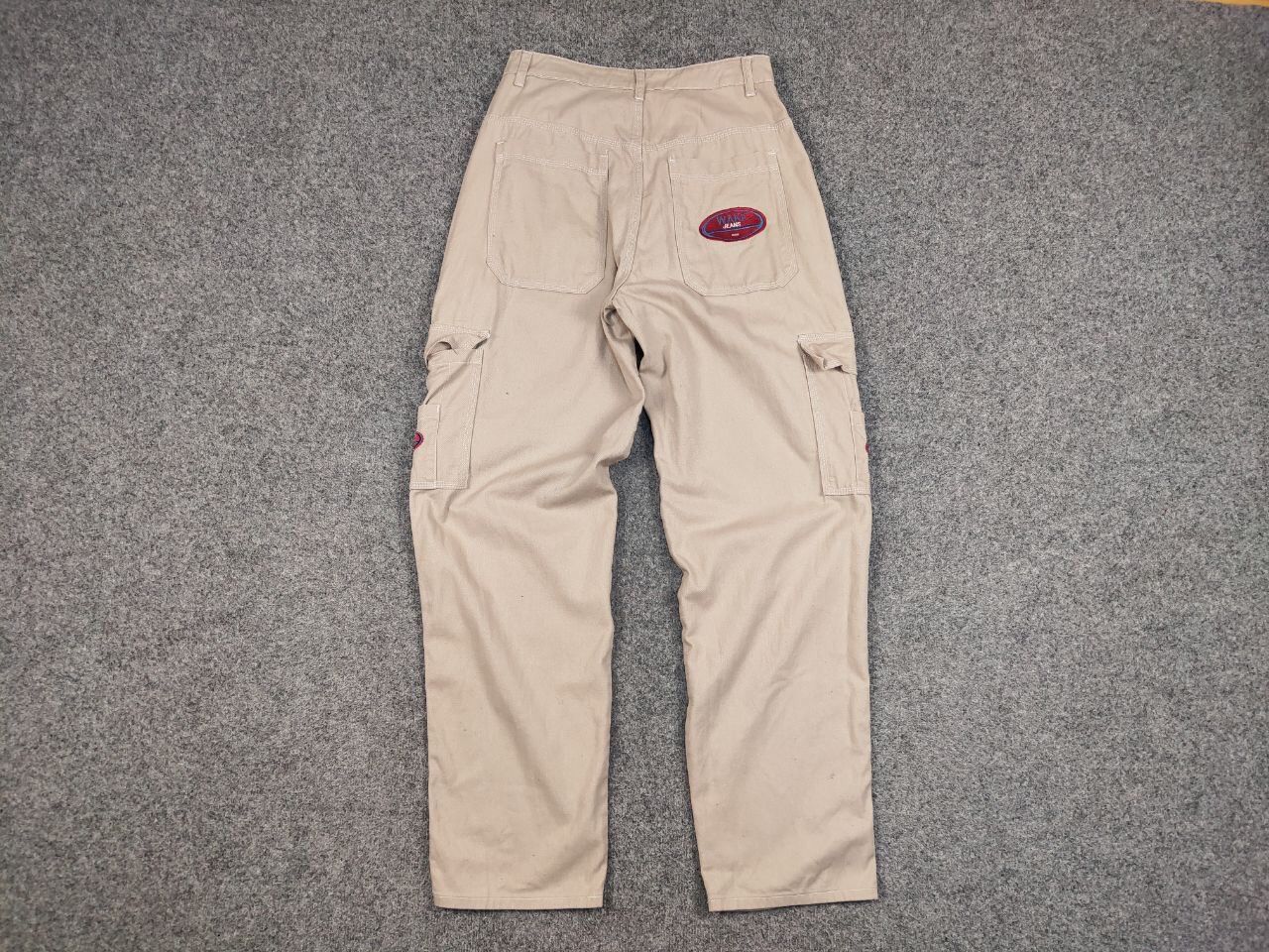 Japanese Brand Vintage Japan Wake Baggy Hiphop Denim Pocket Jeans Style Size US 32 / EU 48 - 15 Thumbnail