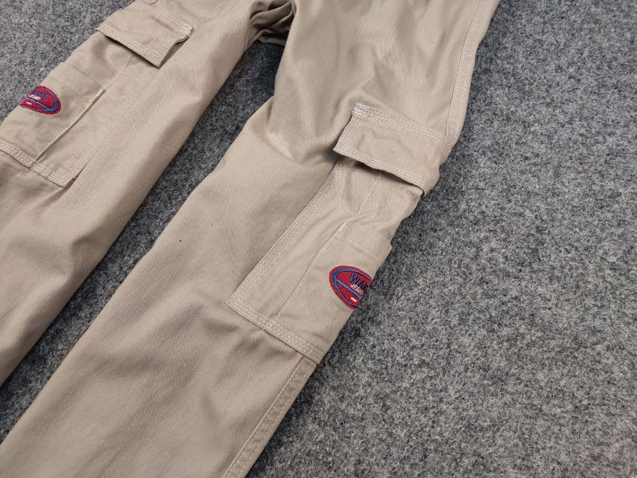 Japanese Brand Vintage Japan Wake Baggy Hiphop Denim Pocket Jeans Style Size US 32 / EU 48 - 5 Thumbnail