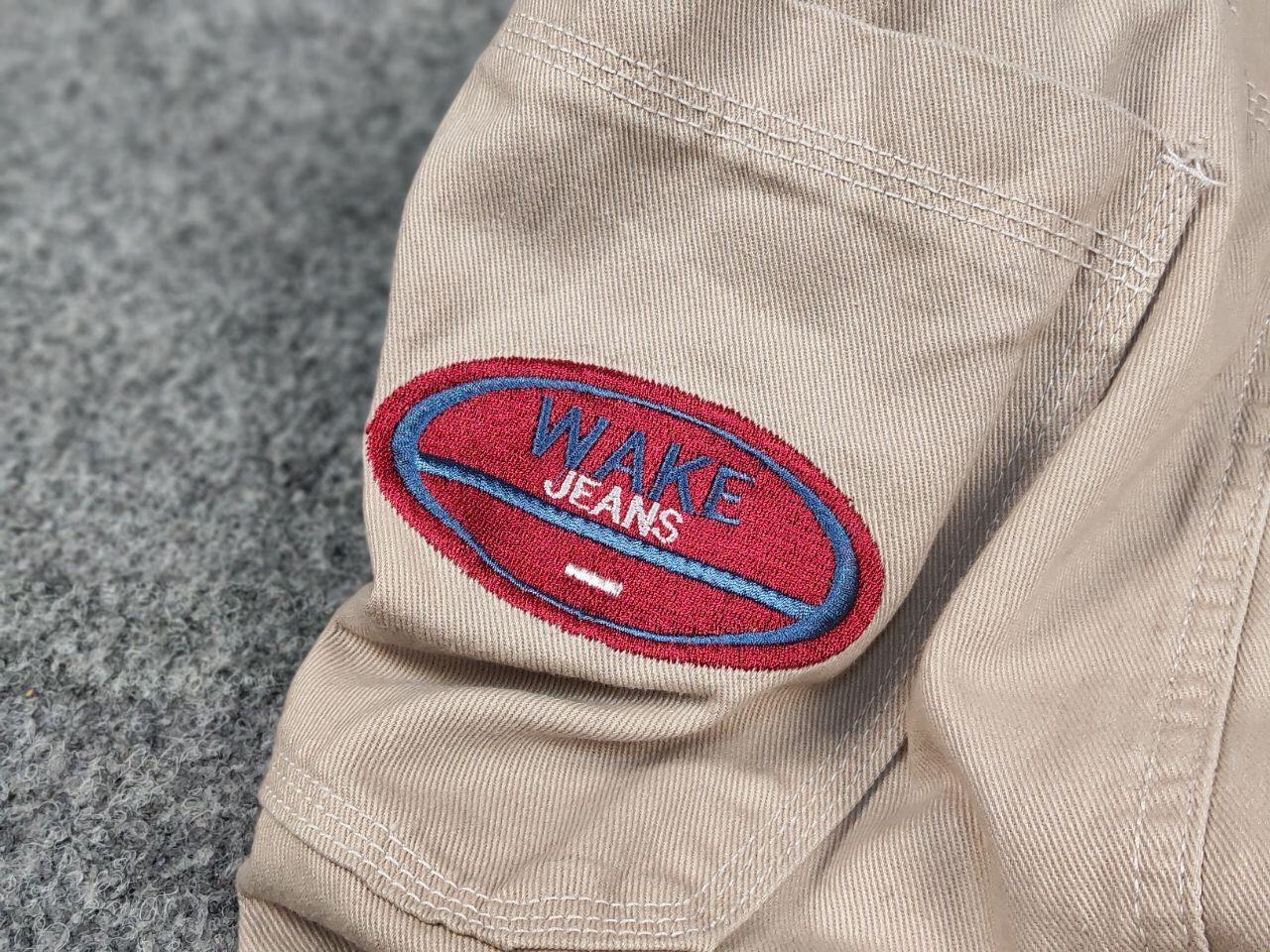 Japanese Brand Vintage Japan Wake Baggy Hiphop Denim Pocket Jeans Style Size US 32 / EU 48 - 20 Thumbnail