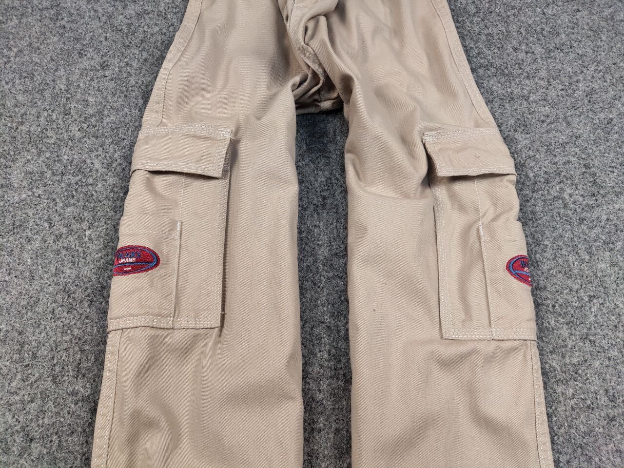 Japanese Brand Vintage Japan Wake Baggy Hiphop Denim Pocket Jeans Style Size US 32 / EU 48 - 8 Thumbnail